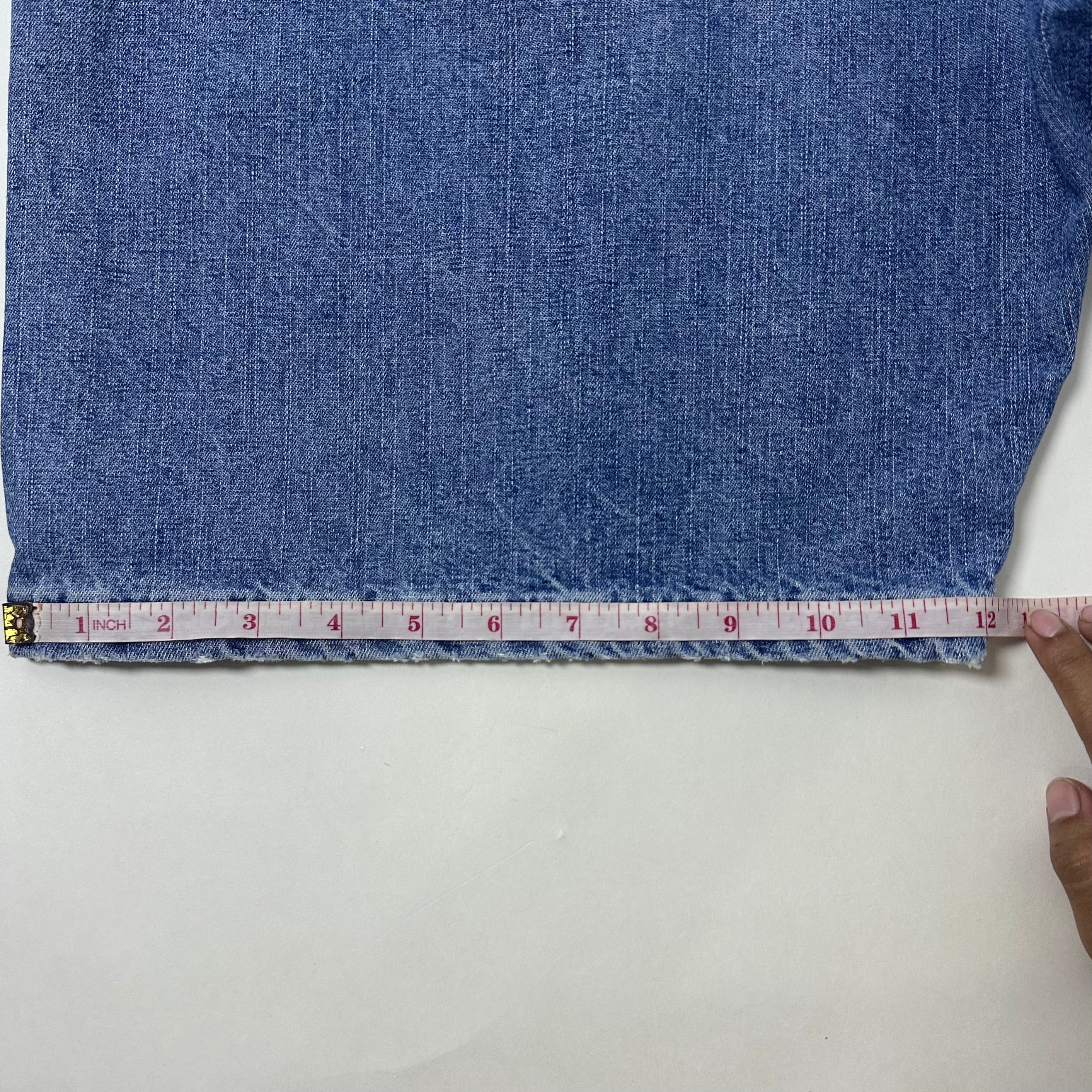 Wrangler Light Washed Carpenter Jorts (Size 38) - SOLD