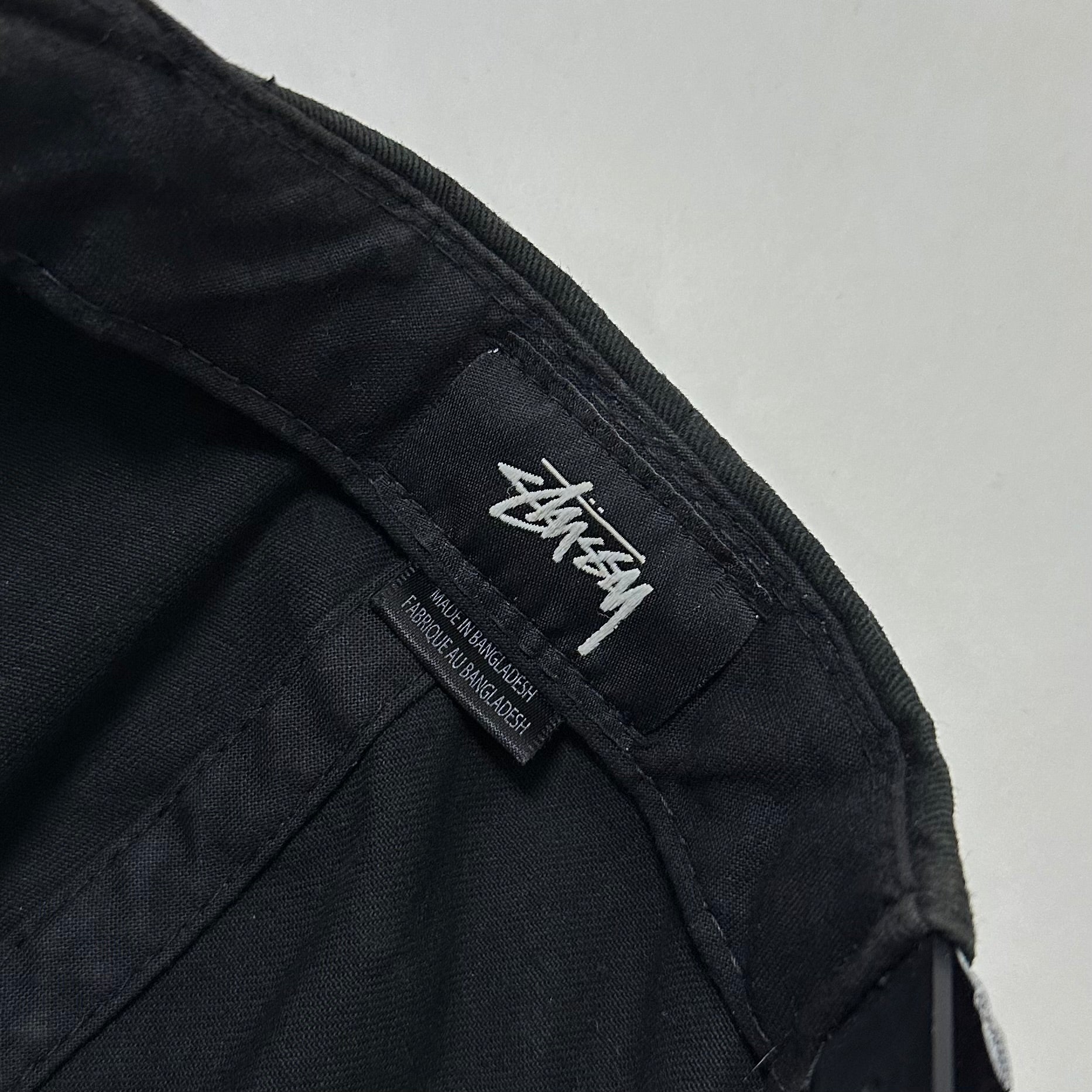 Stussy Stock Snapback Cap Black One Size Fits All