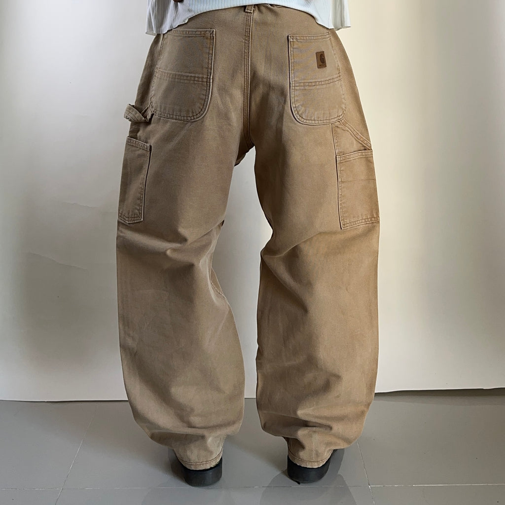 Carhartt B11-BRN Carpenter Pants Brown Size 36 — SOLD