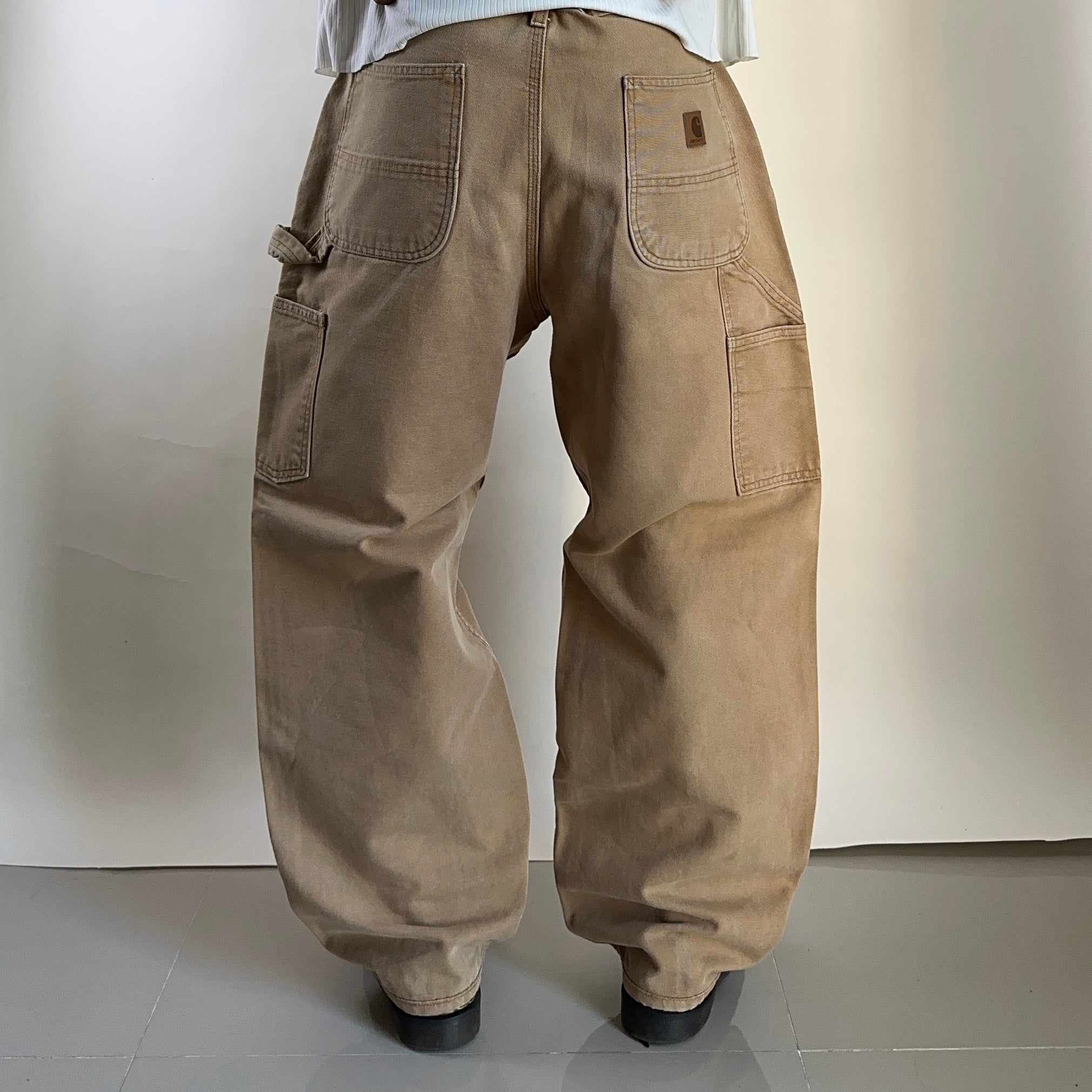 Carhartt B11-BRN Carpenter Pants Brown Size 36 — SOLD