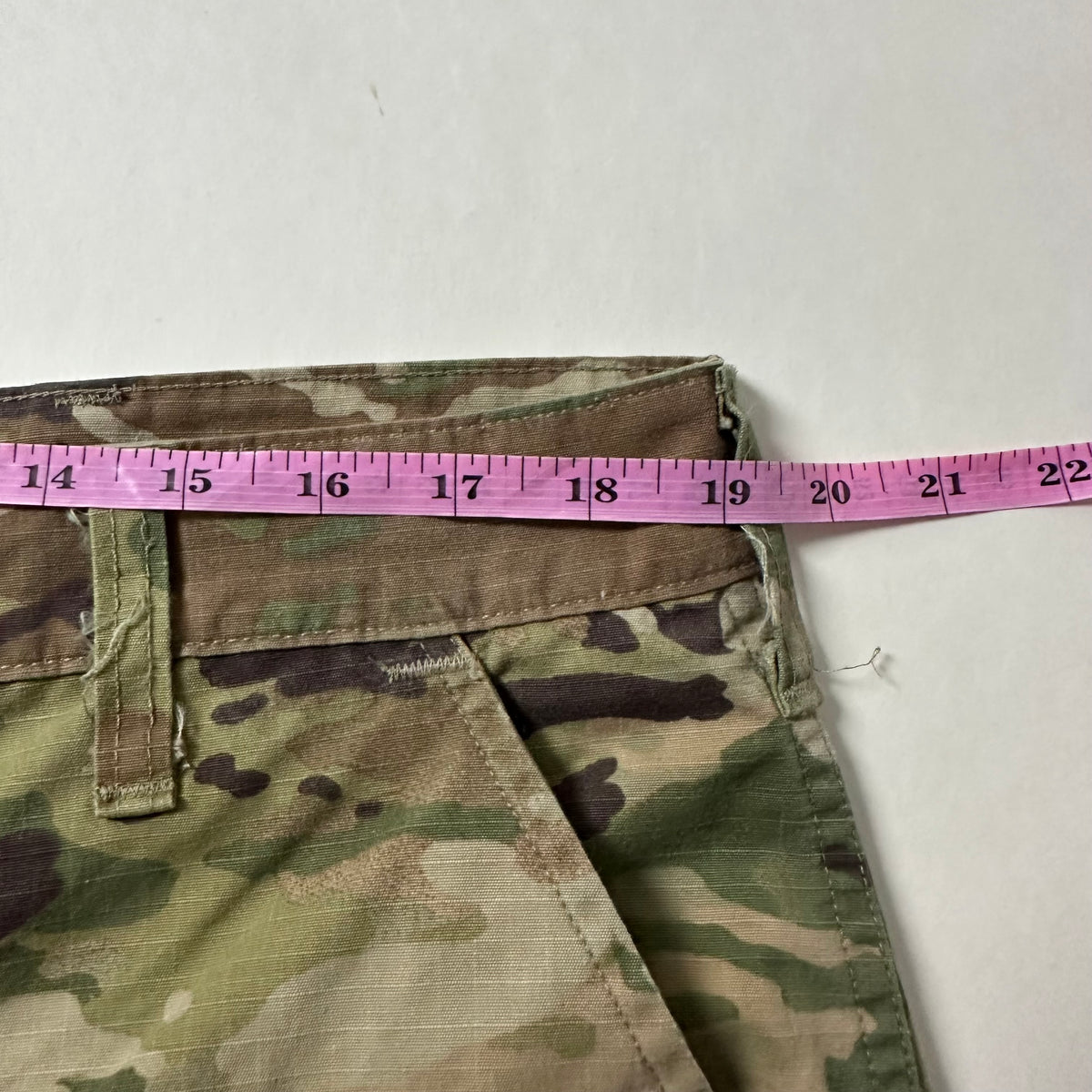 U.S. Army Camouflage Cargo Ripstop Pants (Size 35-39)