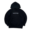 Wassup Heavy Cotton Hoodie Jacket Black Medium (Fits Large)