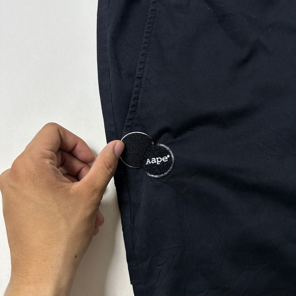 AAPE by A Bathing Ape Jogger Pants in Black (Size Medium 28-34)