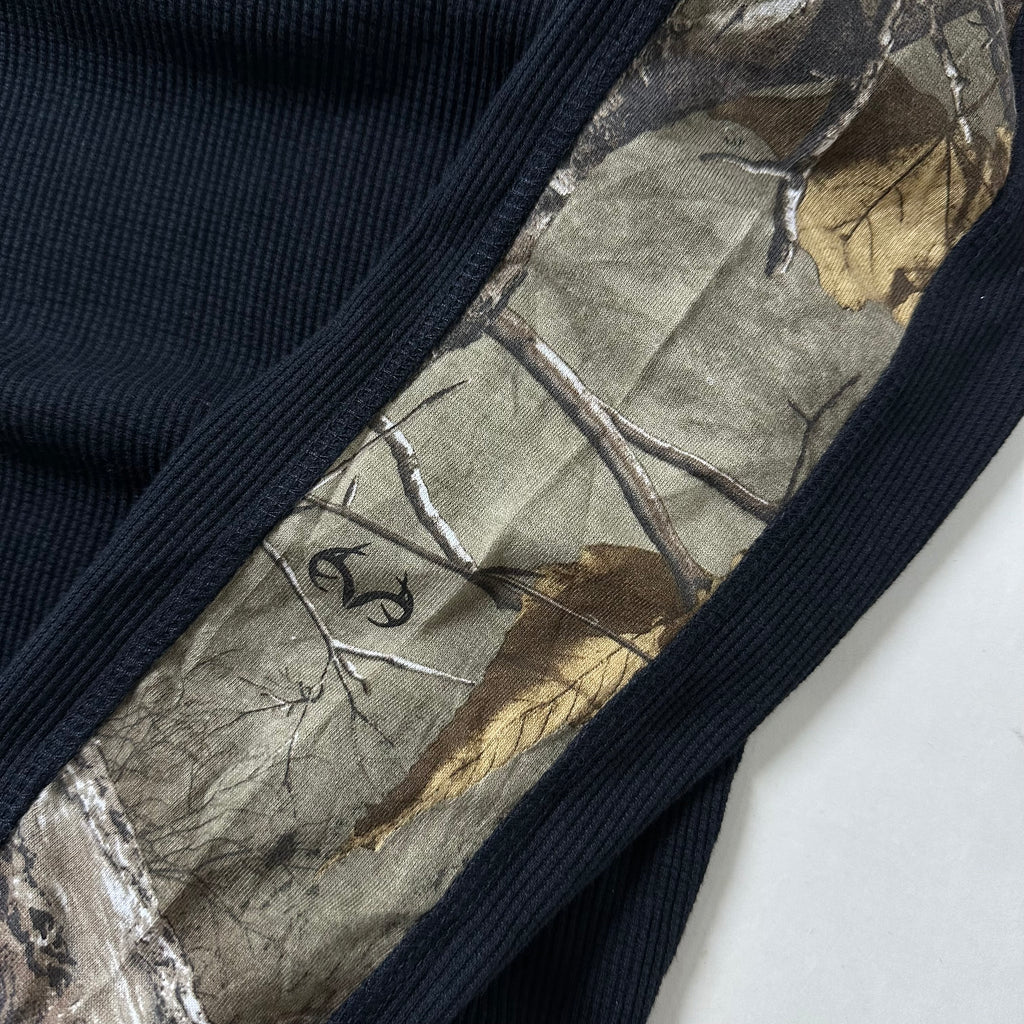 Realtree Thermal Waffle Long-sleeve in Black (Size XL)