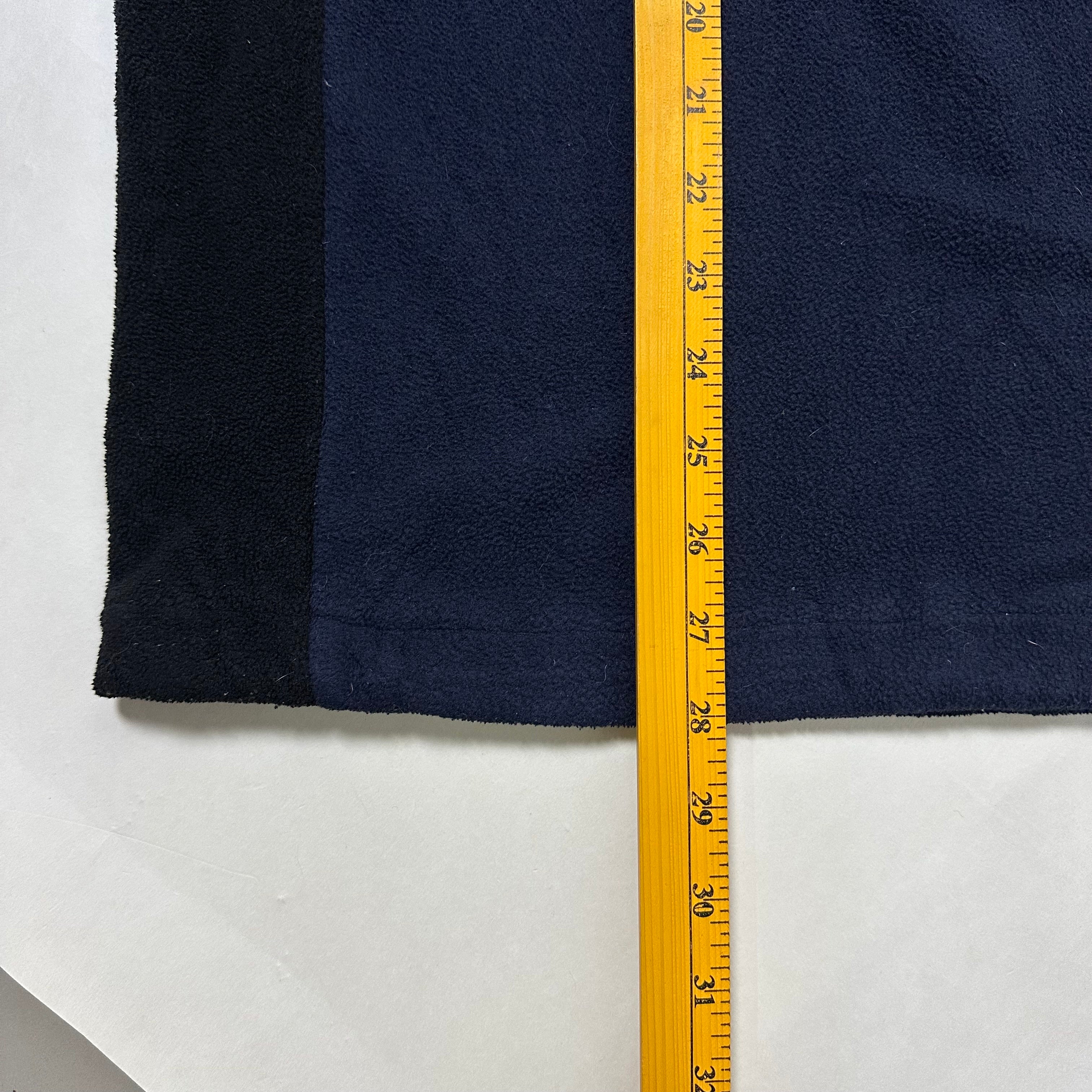 Nautica Quarter-Zip Fleece Jacket in Navy (Size Large)