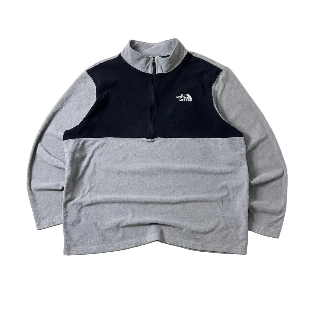 The North Face Quarter-zip Fleece Pullover in Two-toned (Size XL)