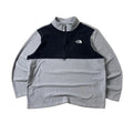The North Face Quarter-zip Fleece Pullover in Two-toned (Size XL)