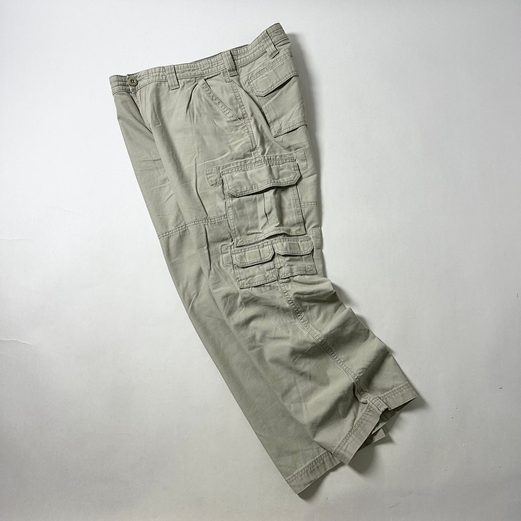 Multi-pockets Cargo Pants in Beige (Size 34)