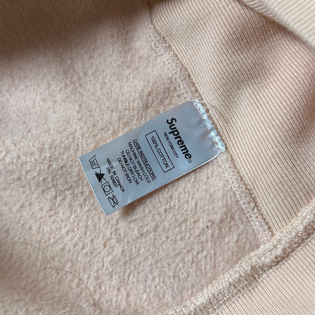 Supreme Box Logo Hoodie Jacket in Peach Size Small (Fits Medium) OFF only