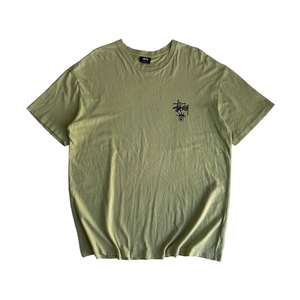 Stussy Regal Crown T-shirt Pale Green XL