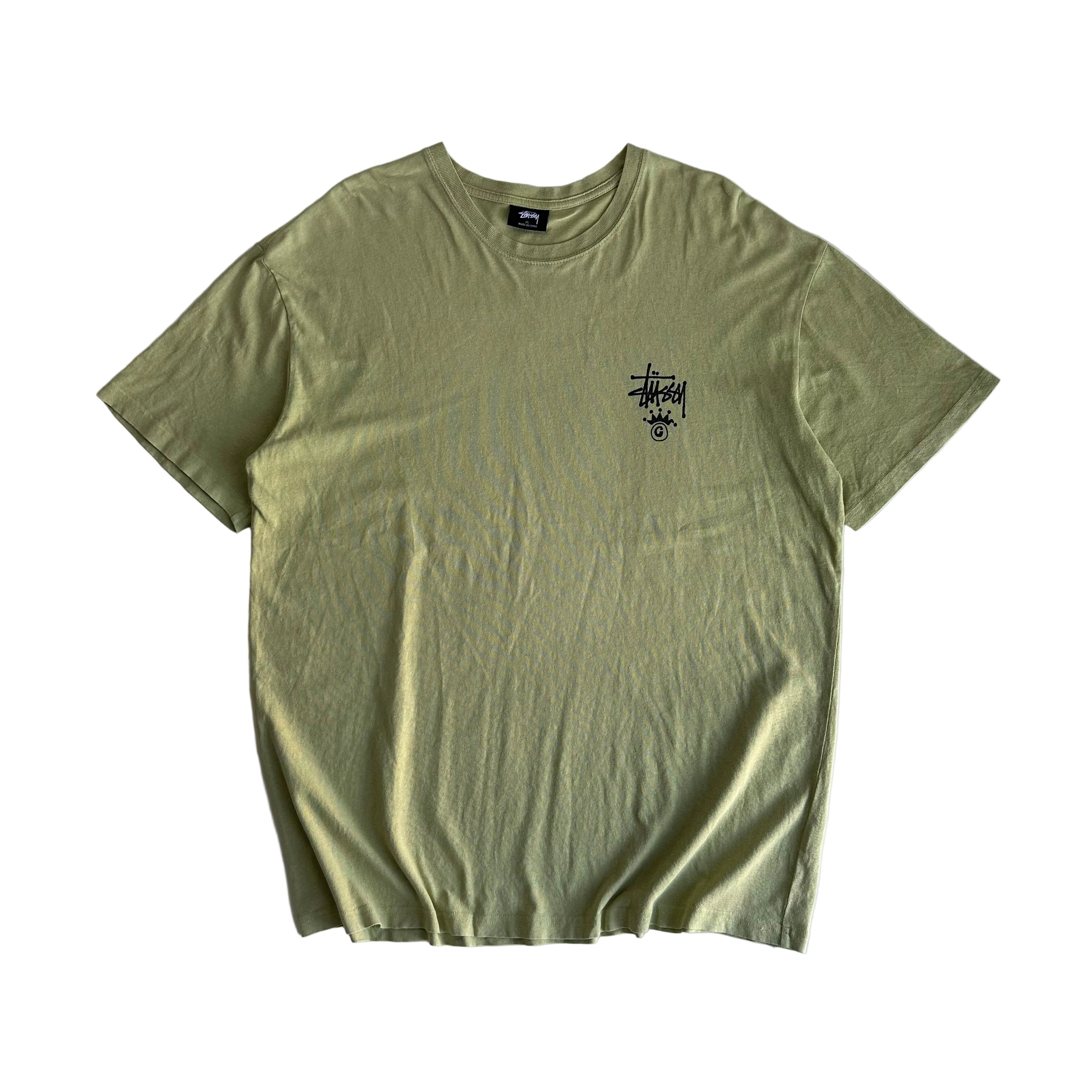 Stussy Regal Crown T-shirt Pale Green XL