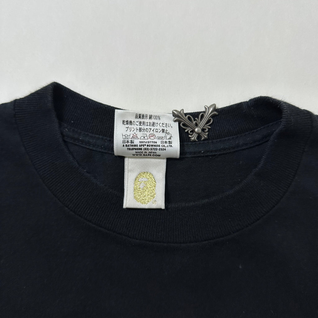 BAPE A Bathing Ape "Baby Milo" T-shirt Black Large