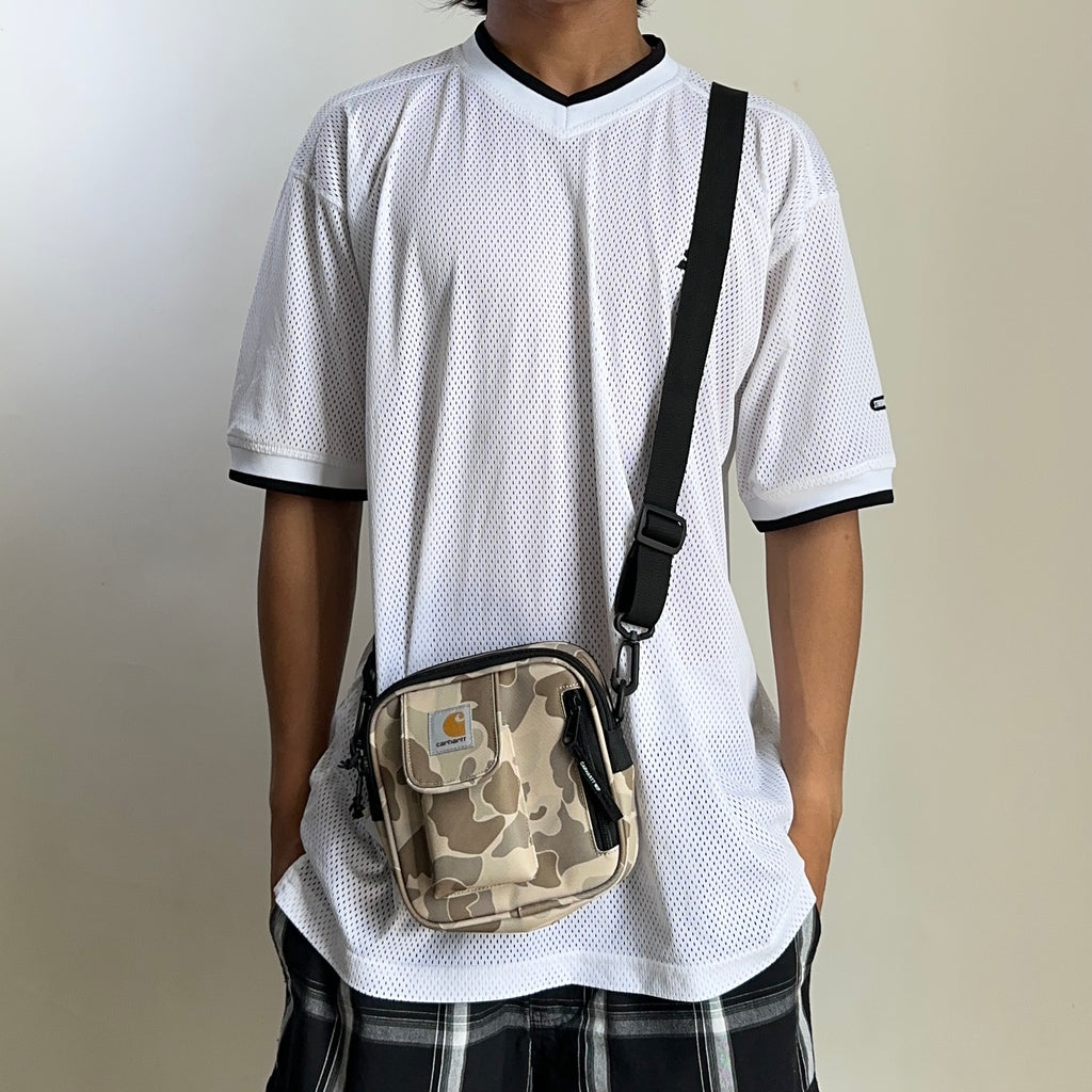 Carhartt WIP Essentials Bag, Small Camo Duck Dessert