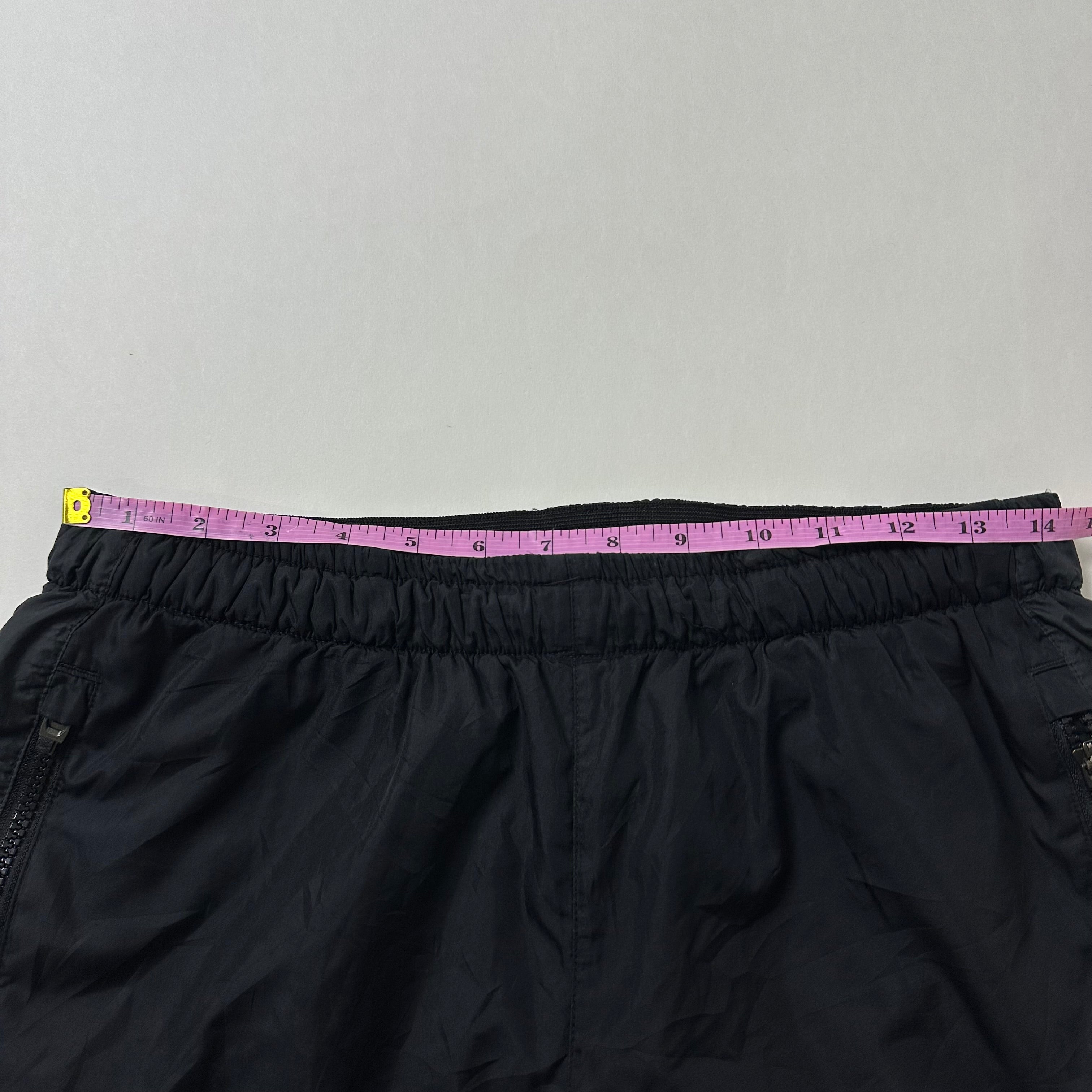 NIKE Embroidery Swoosh Track Pants in Black (Size 28-38)
