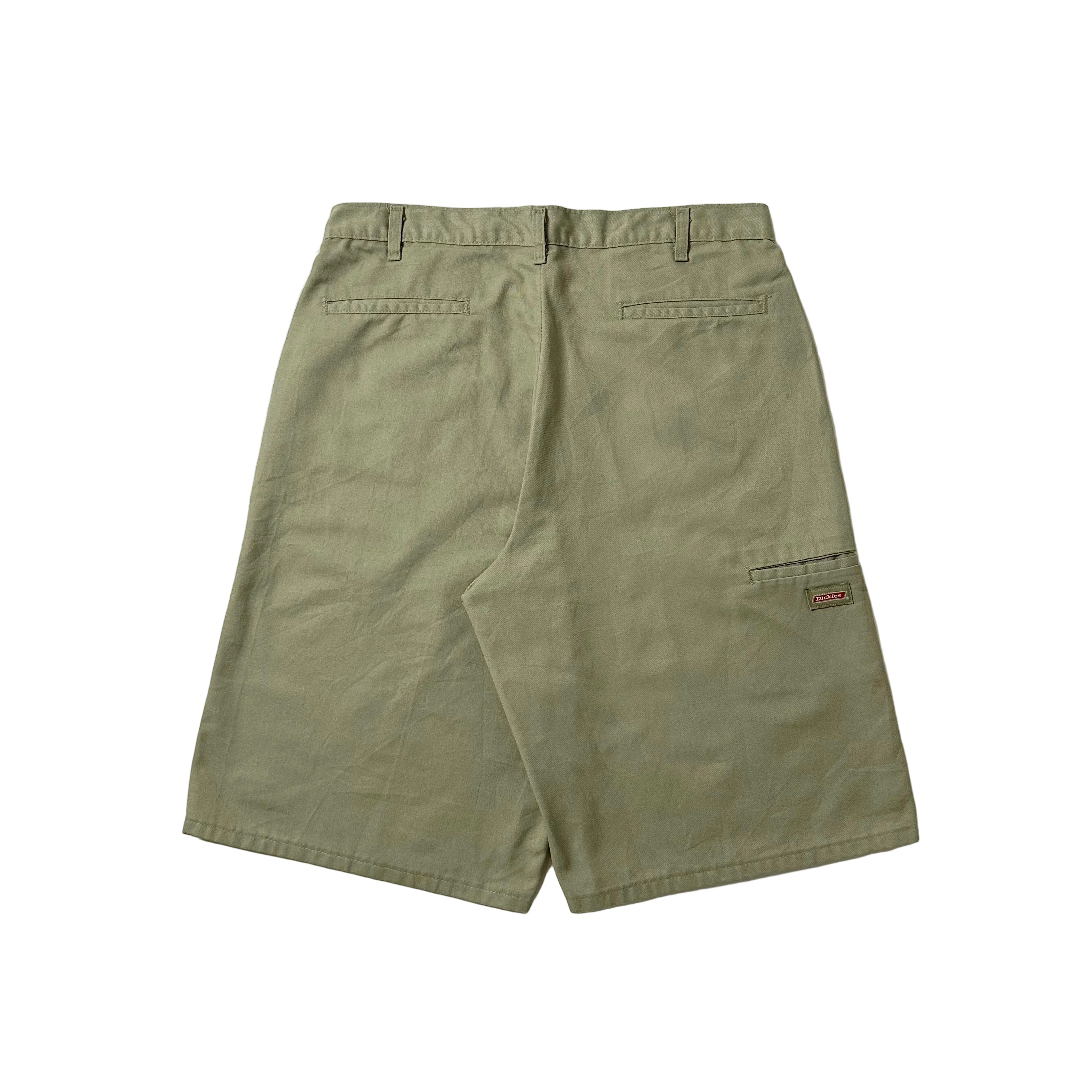 DICKIES Double Patch Shorts in Khaki (Size 36)