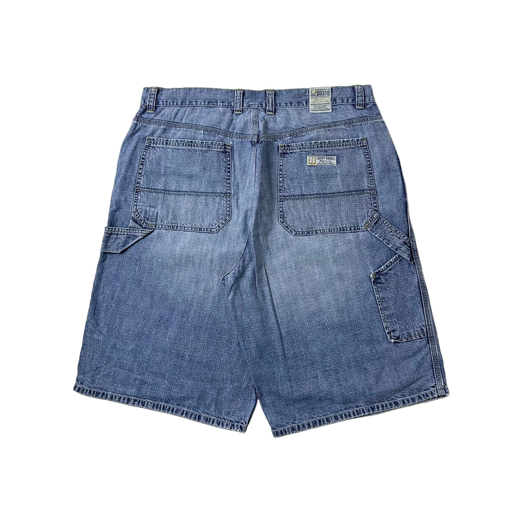 Lucky Brand Carpenter Jorts in Blue Denim Wash (Size 36)