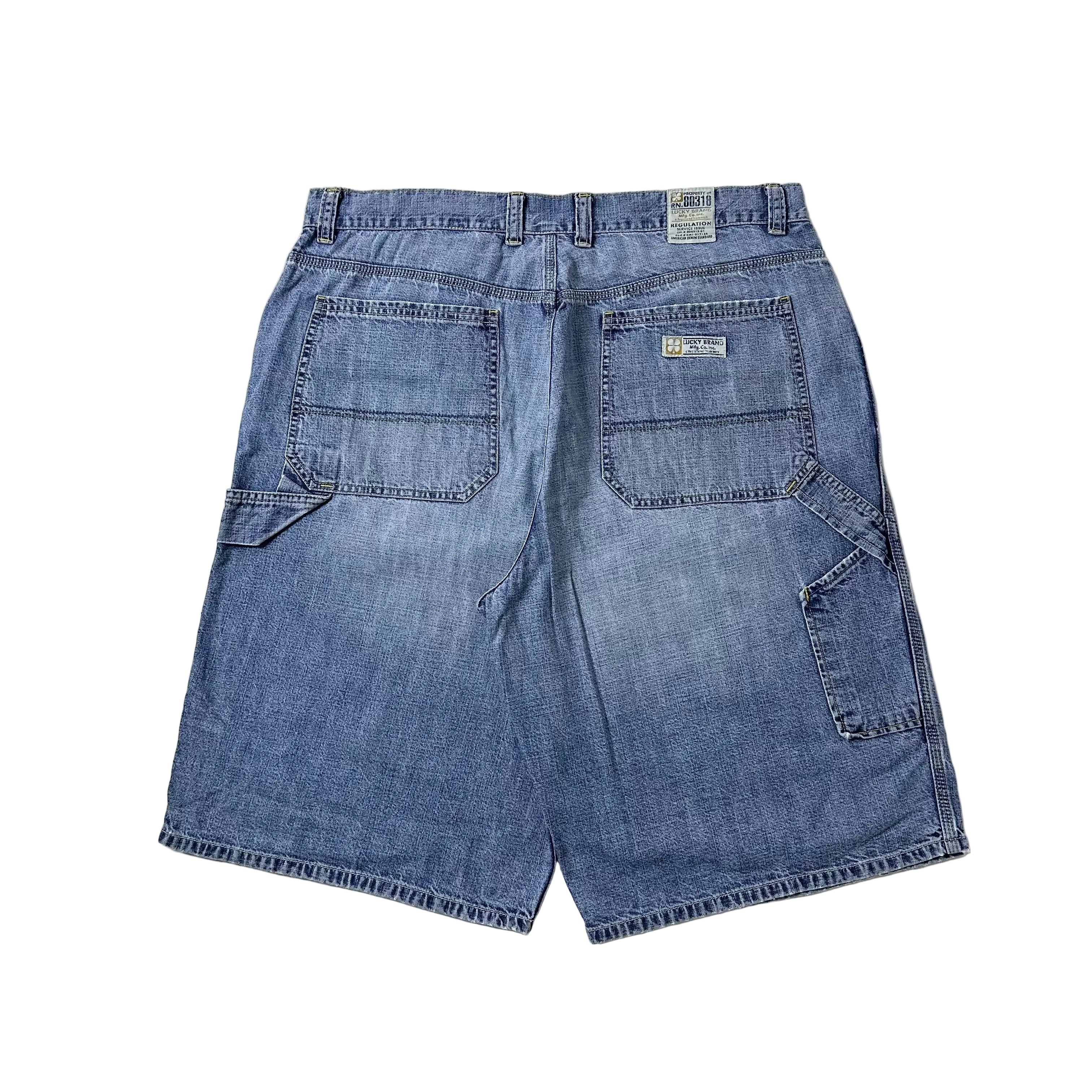 Lucky Brand Carpenter Jorts in Blue Denim Wash (Size 36)