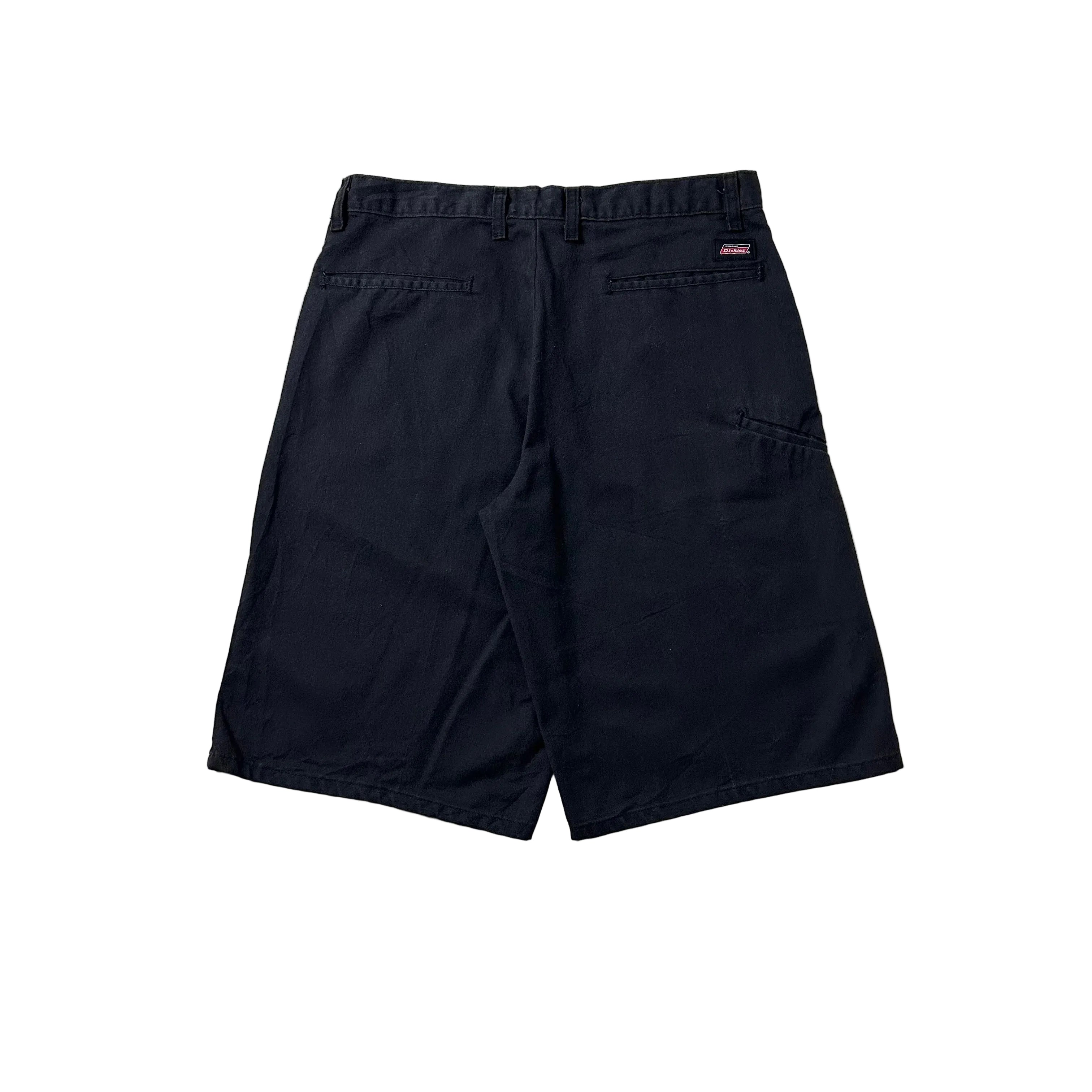 DICKIES Double Patch Shorts in Black (Size 32)