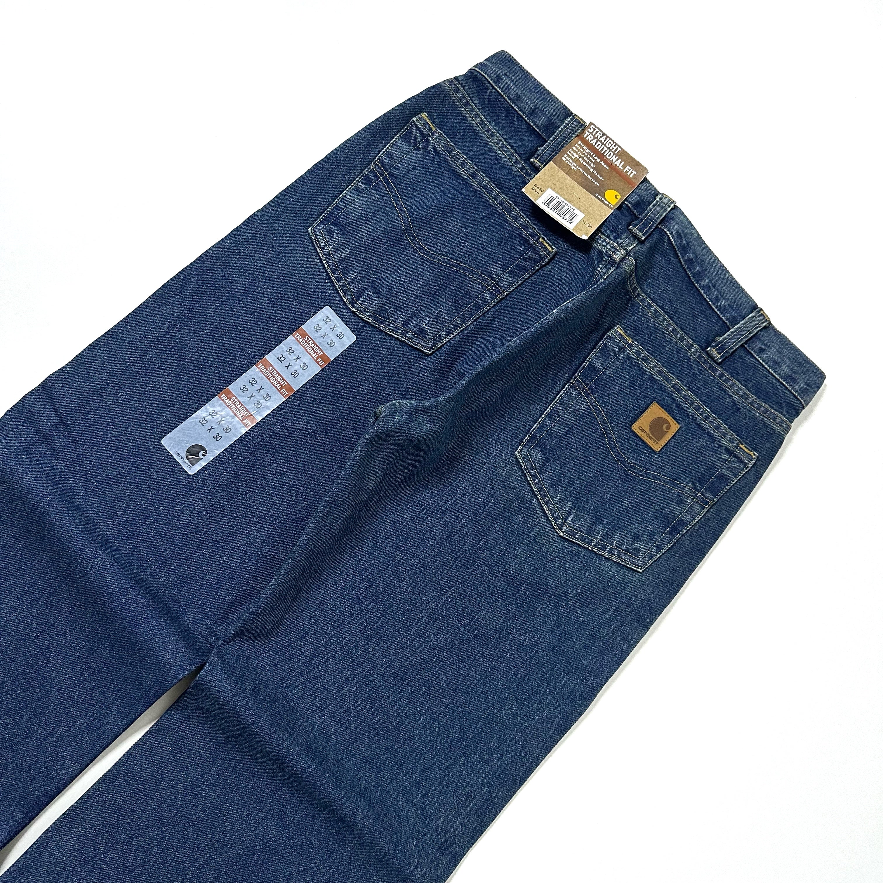 BRAND-NEW Carhartt Straight Traditional Fit Denim Pants (Size 32) — SOLD