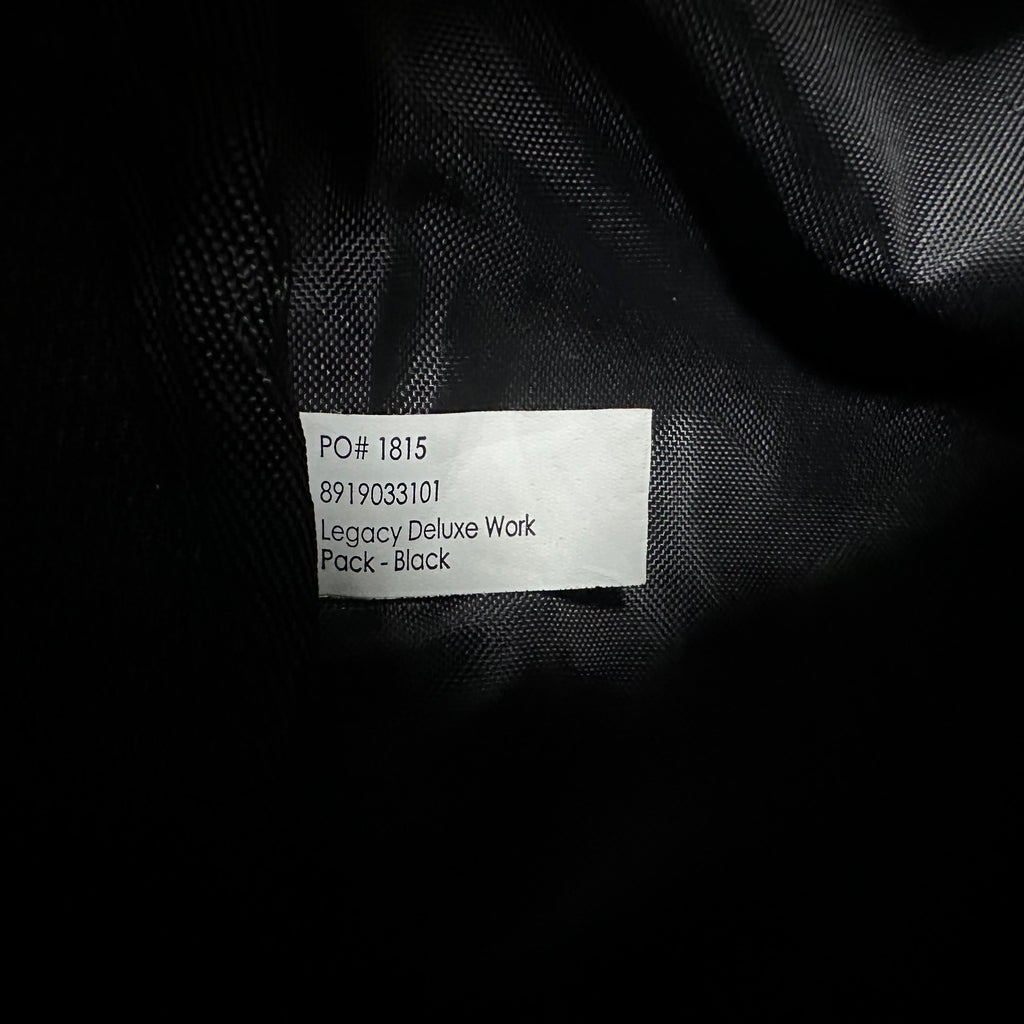 Carhartt Legacy Deluxe 35 Liters Triple Compartment BackPack Black