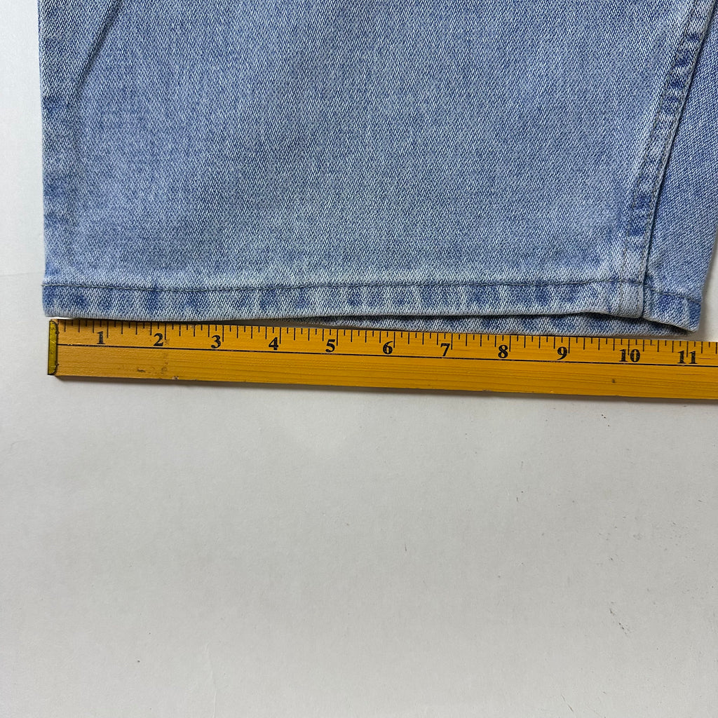 Faded Glory Denim Jorts in Light Wash Blue (Size 34)