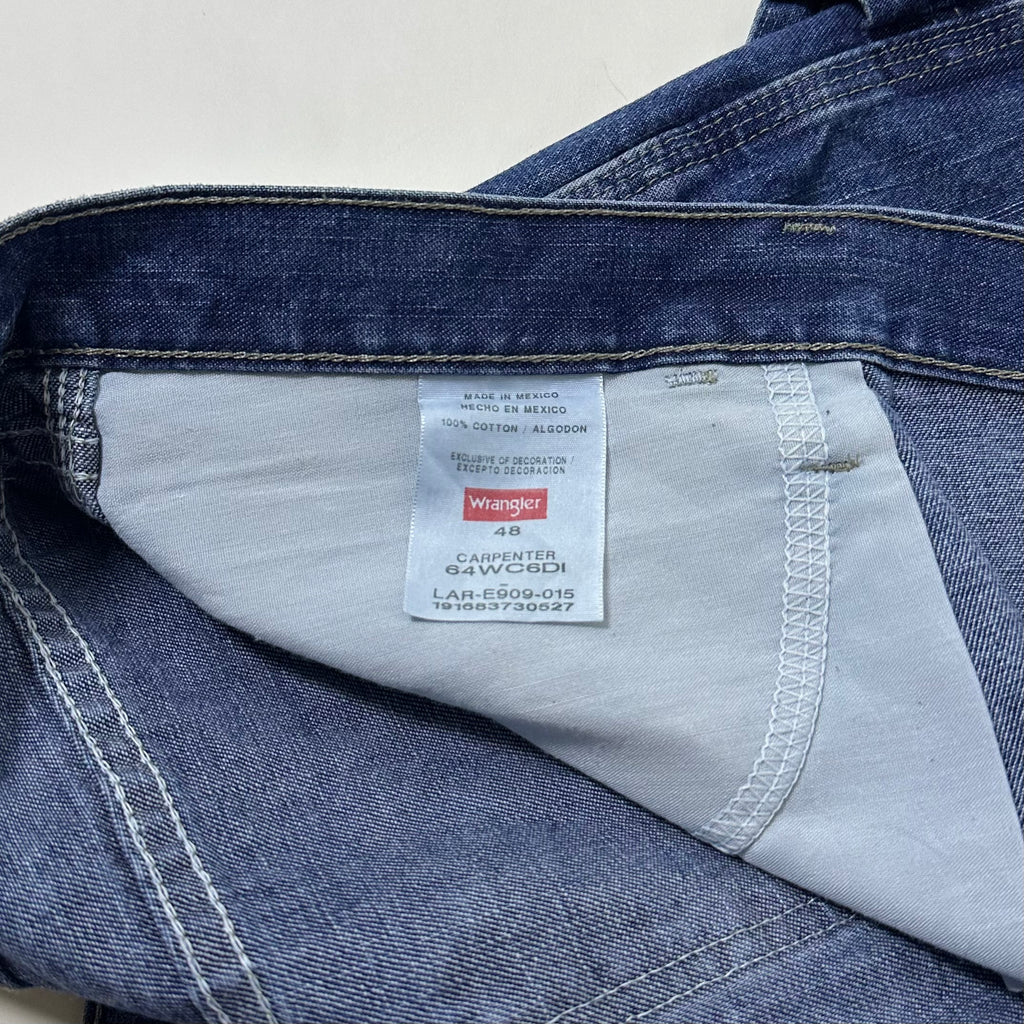 Wrangler Denim Carpenter Jorts Size 48