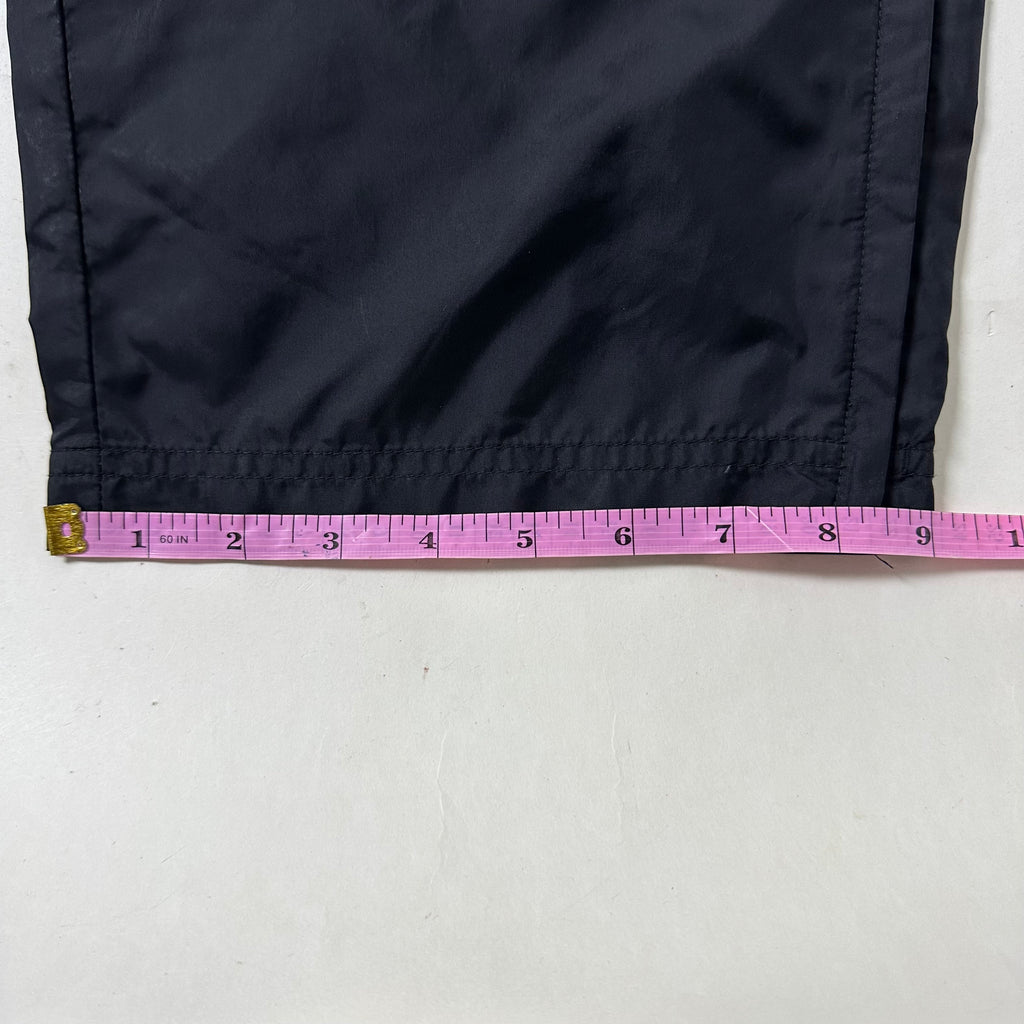 NIKE Y2K Embroidery Swoosh Track Pants in Black (Size 34-40)