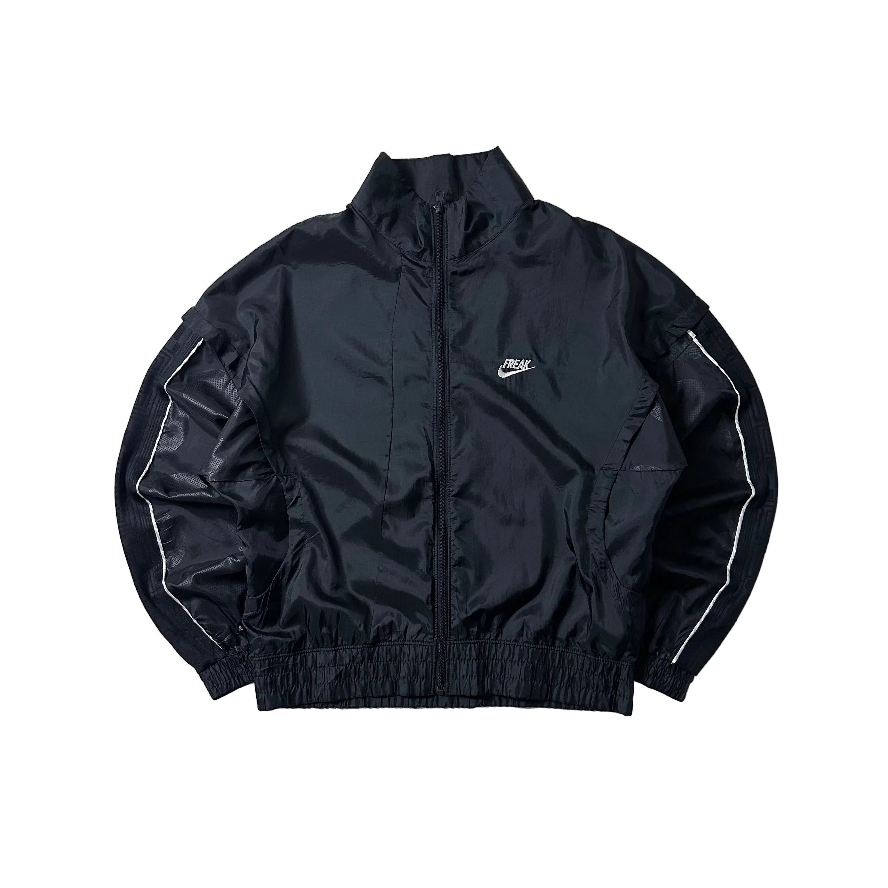 Nike Giannis “Freek” Track Lightweight Jacket in Black (Size Medium) Boxy Fit — SOLD