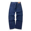 Levi’s 505 Regular Straight Fit in Dark Stonewash Blue Denim (Size 32)