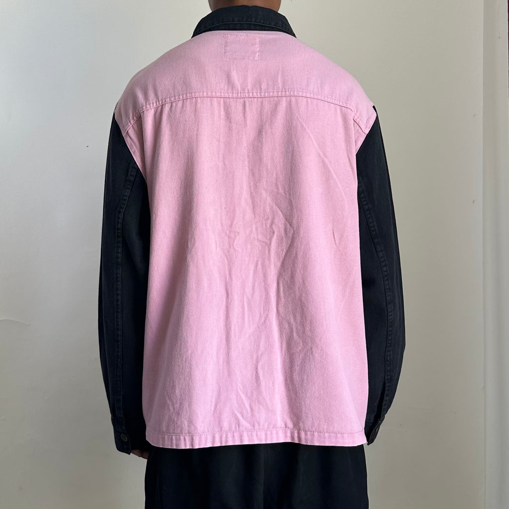 Ben Davis x Supreme Chore Coat Jacket in Black Pink (Size Medium)