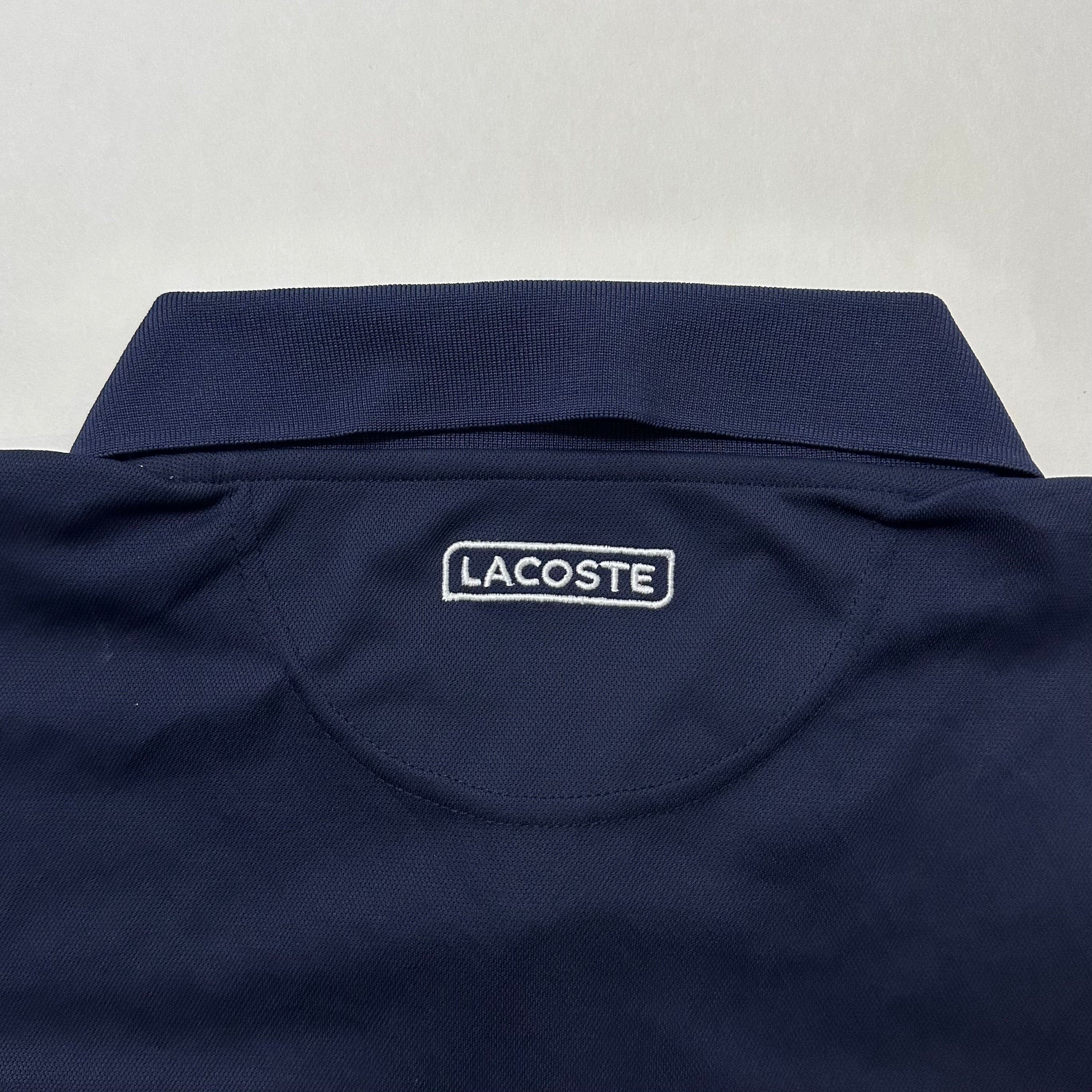 Lacoste Sport Ultra Dry Polo Shirt in Navy Blue (Size 6XL)