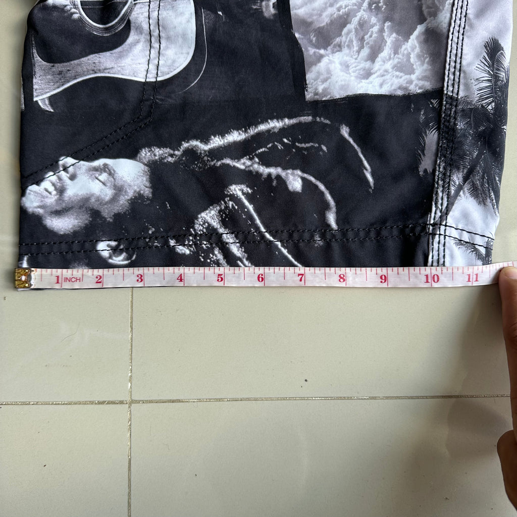 Billabong x BOB MARLEY Board Shorts All Over Print Size 32