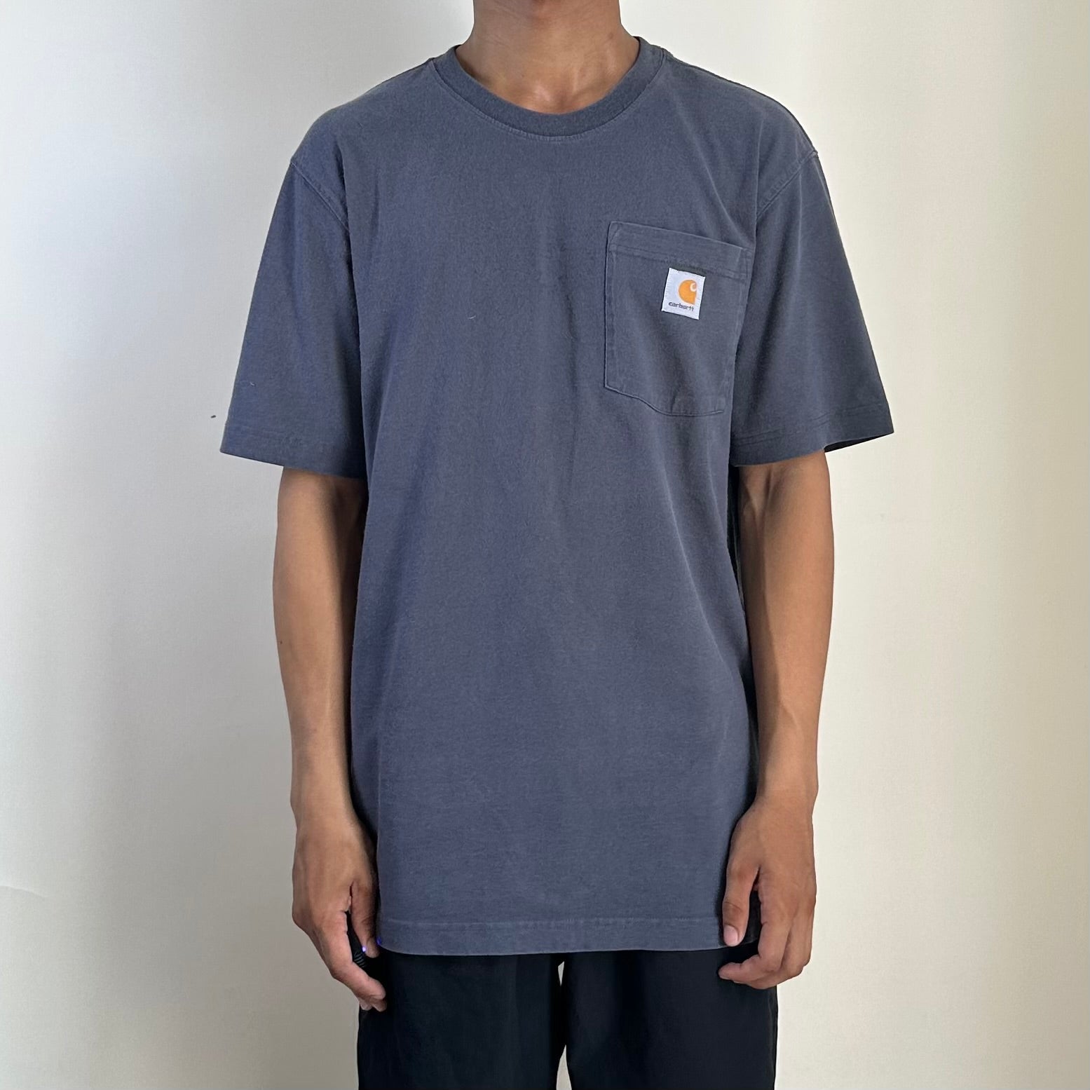 Carhartt Loose Fit Pocket Tee in Bluestone (Size Small)