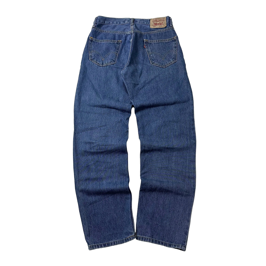 Levi’s 550 Relaxed Fit Jeans in Dark Stonewash Denim (Size 30)