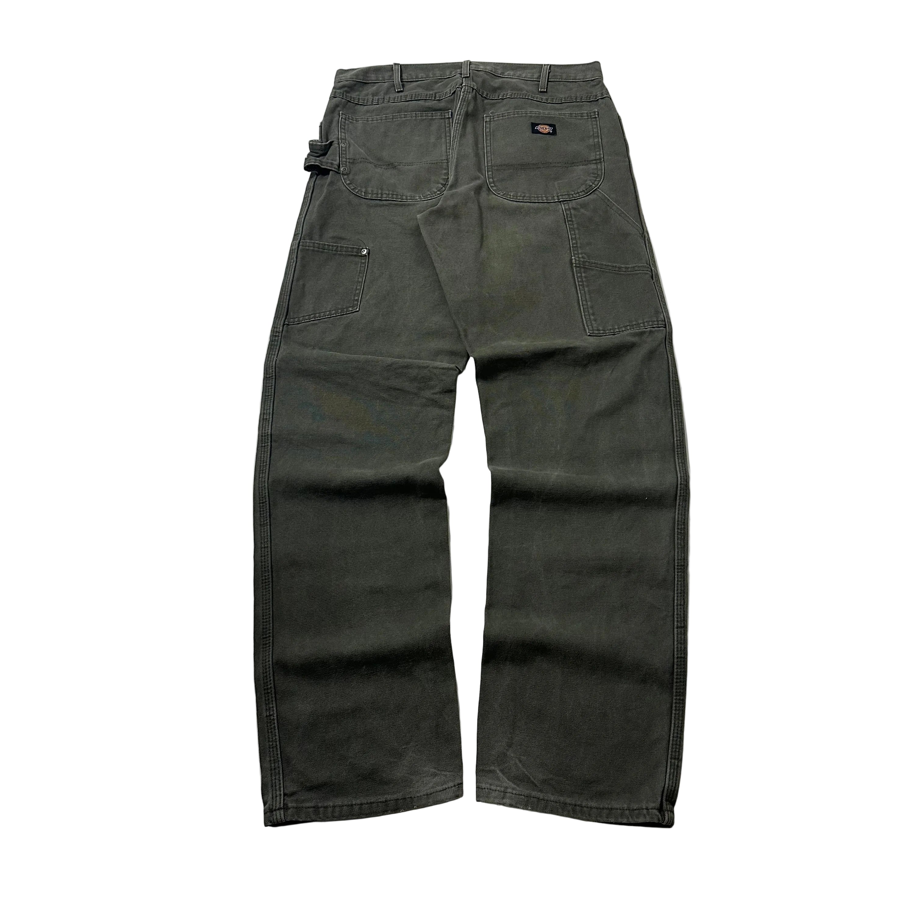 Dickies Carpenter Pants Moss Green Size 34