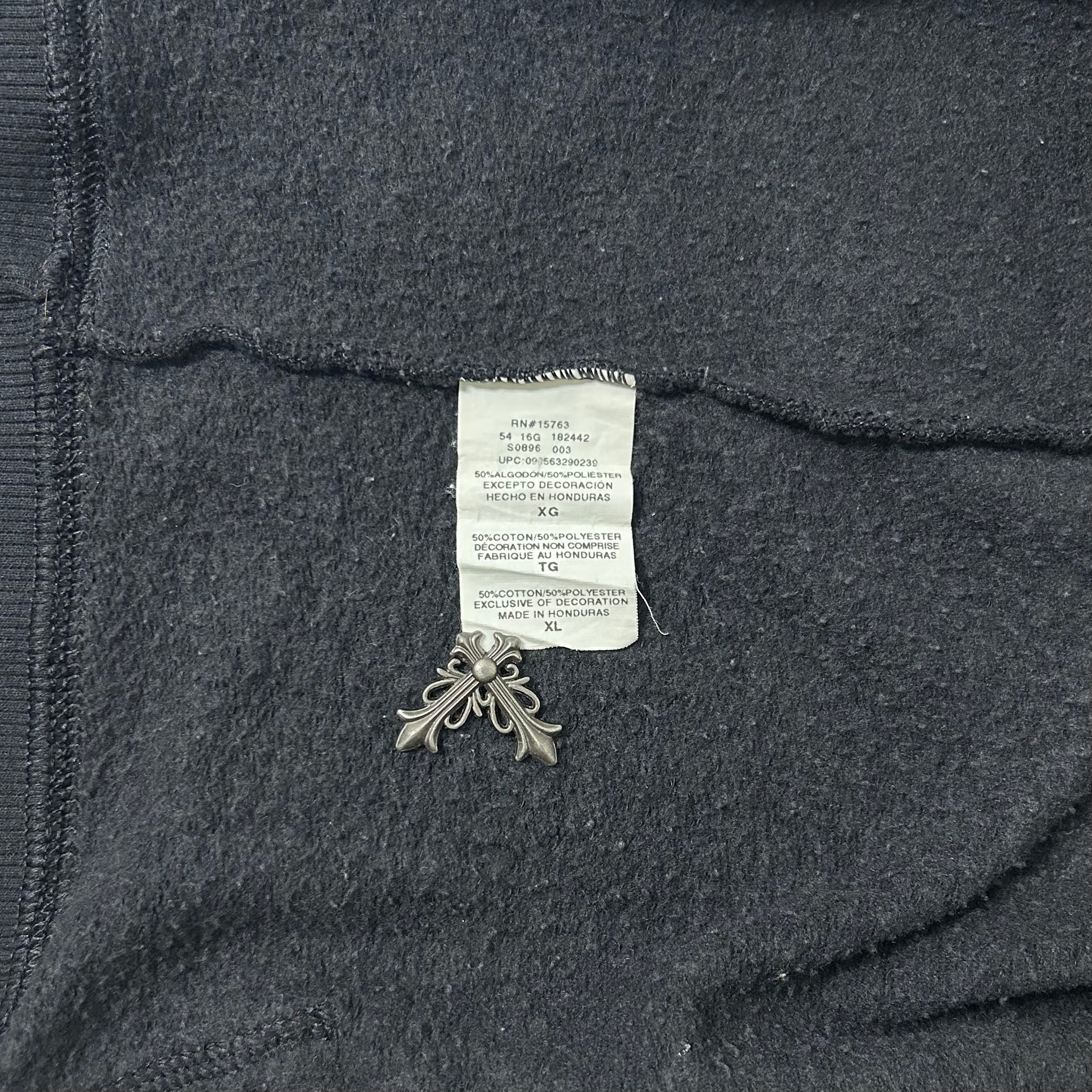 Champion Half-Zip Sweatshirt Black Size XL