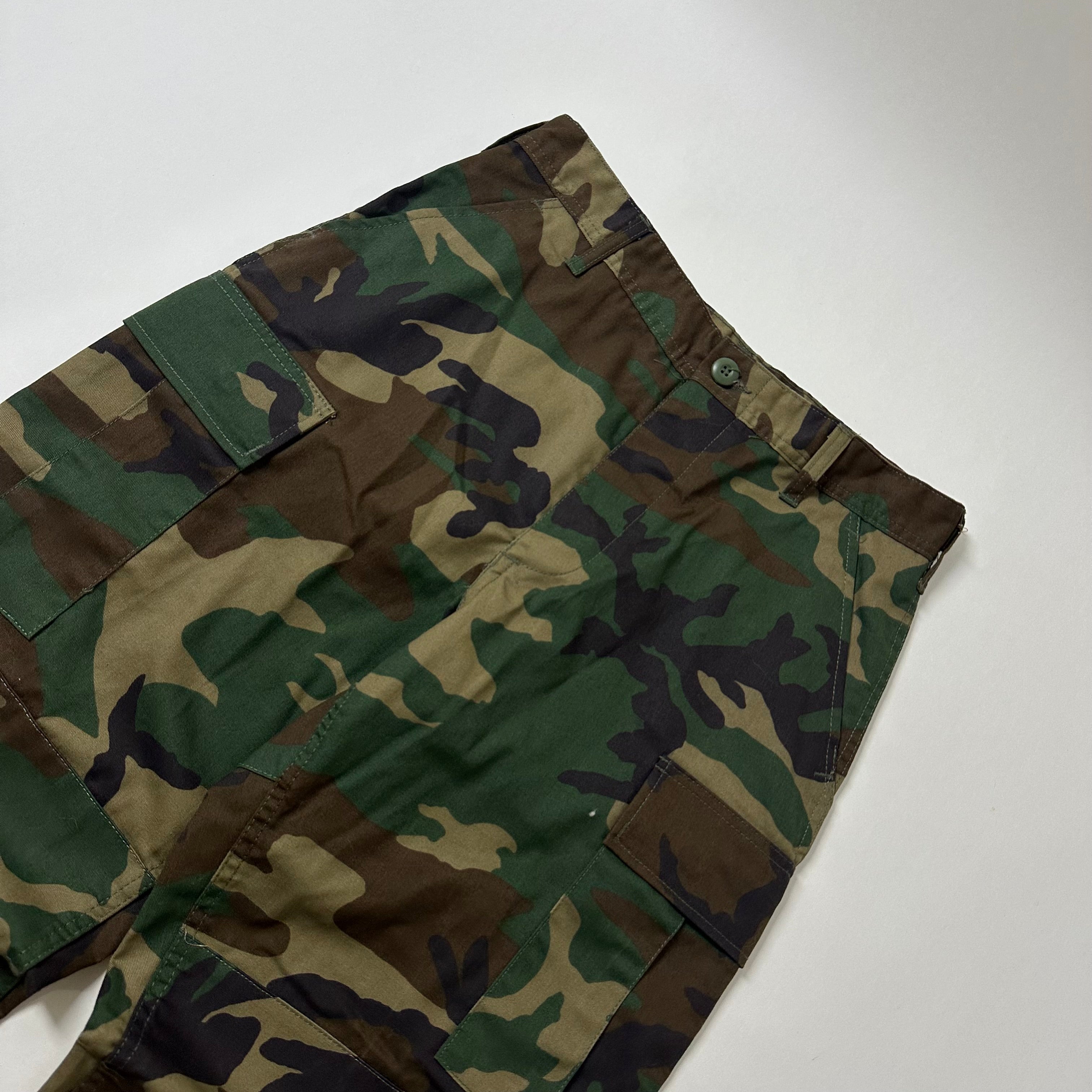 Rotcho Cargo Pants in Woodland Camo (Size 27-31)