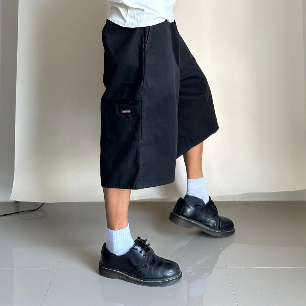 Dickies Double Patch Shorts Black Size 40