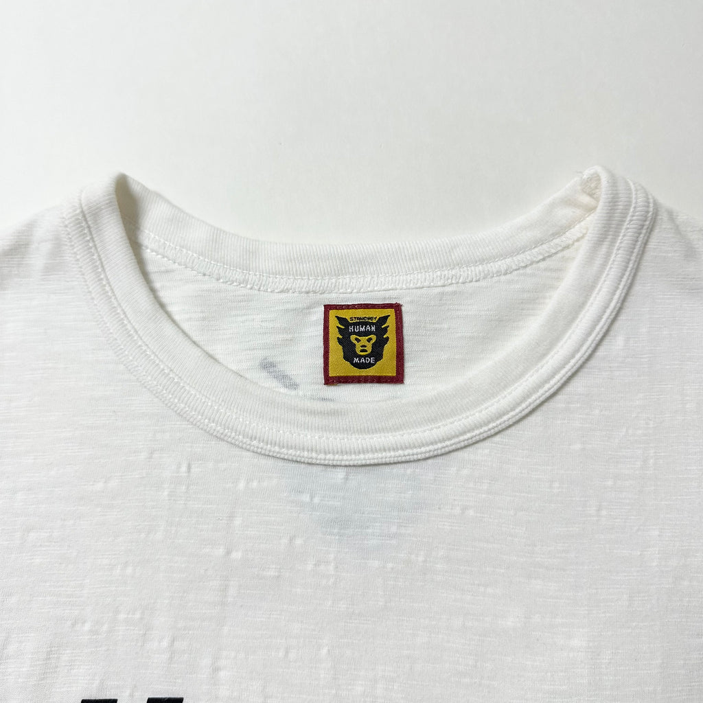 Human Made Bulldog T-Shirt in White Size XL (Best Fit Medium) OFF Only — SOLD