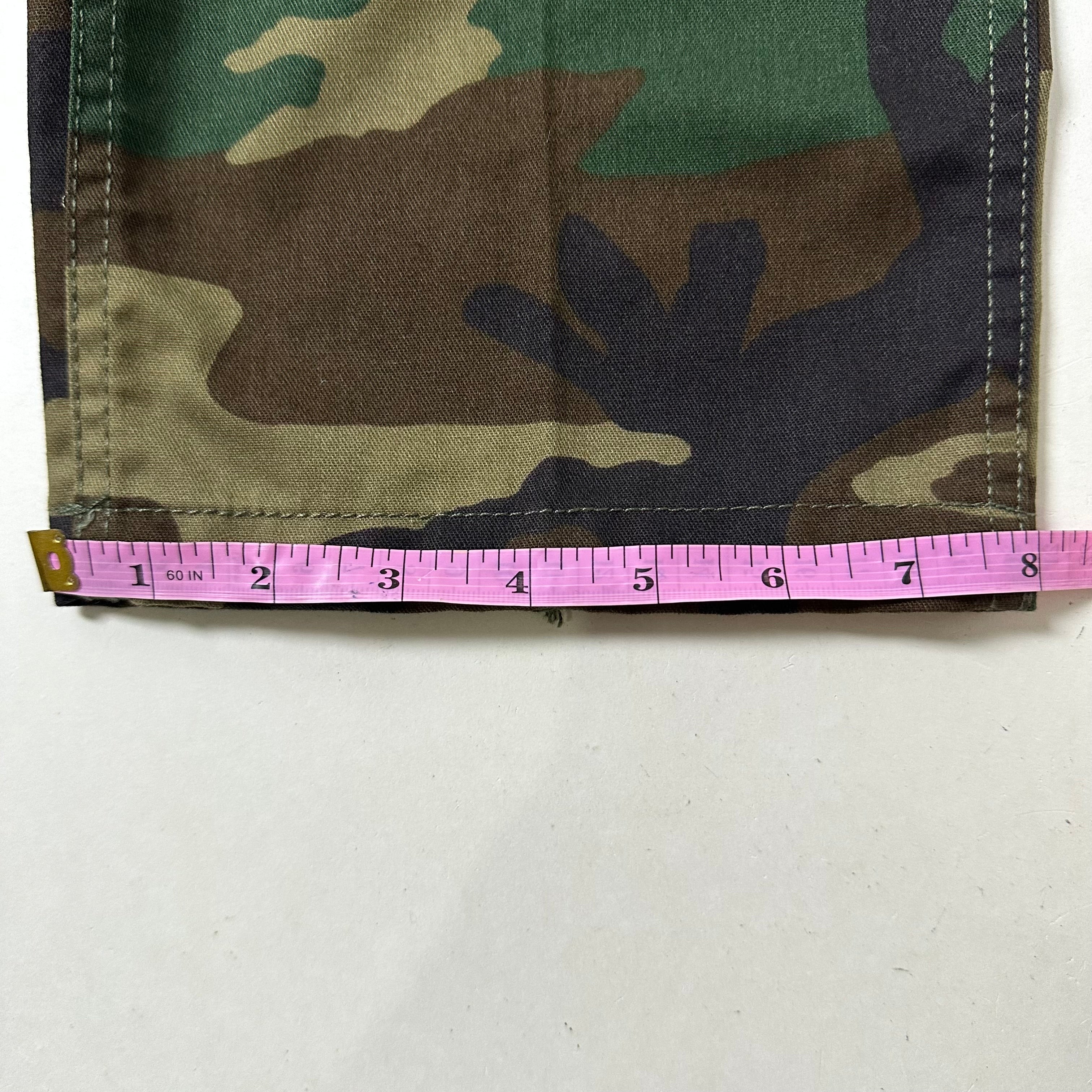 Rotcho Cargo Pants in Woodland Camo (Size 27-31)