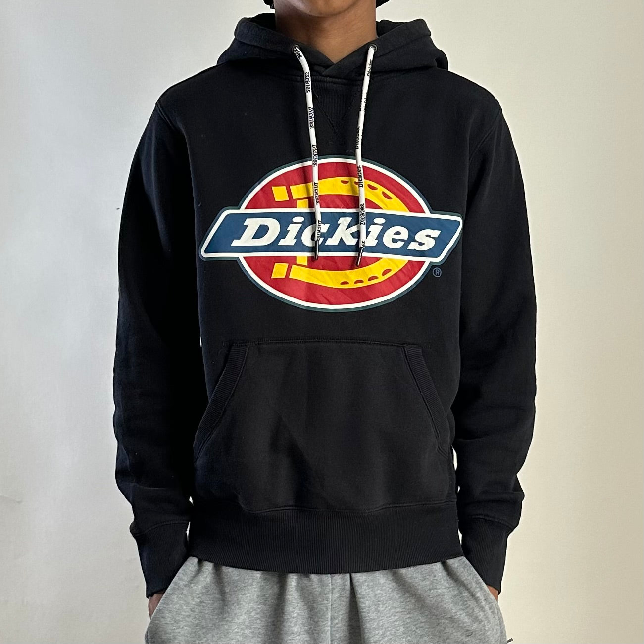Dickies Iconic Logo Hoodie Jacket in Black (Size Small) — SOLD