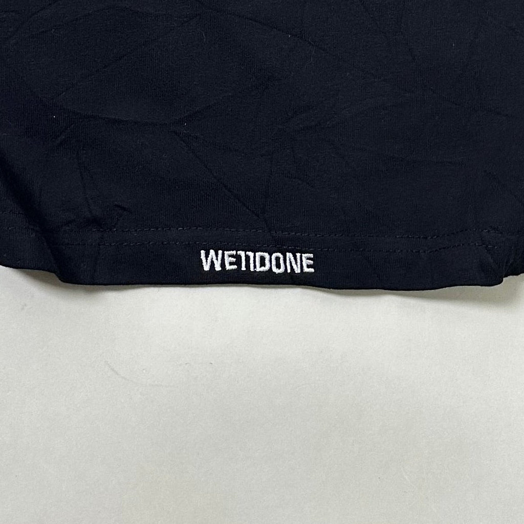 We11done Black Pearl Logo Long Sleeve Size Small (Fits Large) OFF only