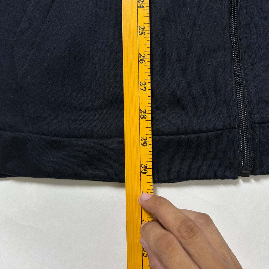 Nike Zip-up Hoodie Jacket in Black (Size 2XL)
