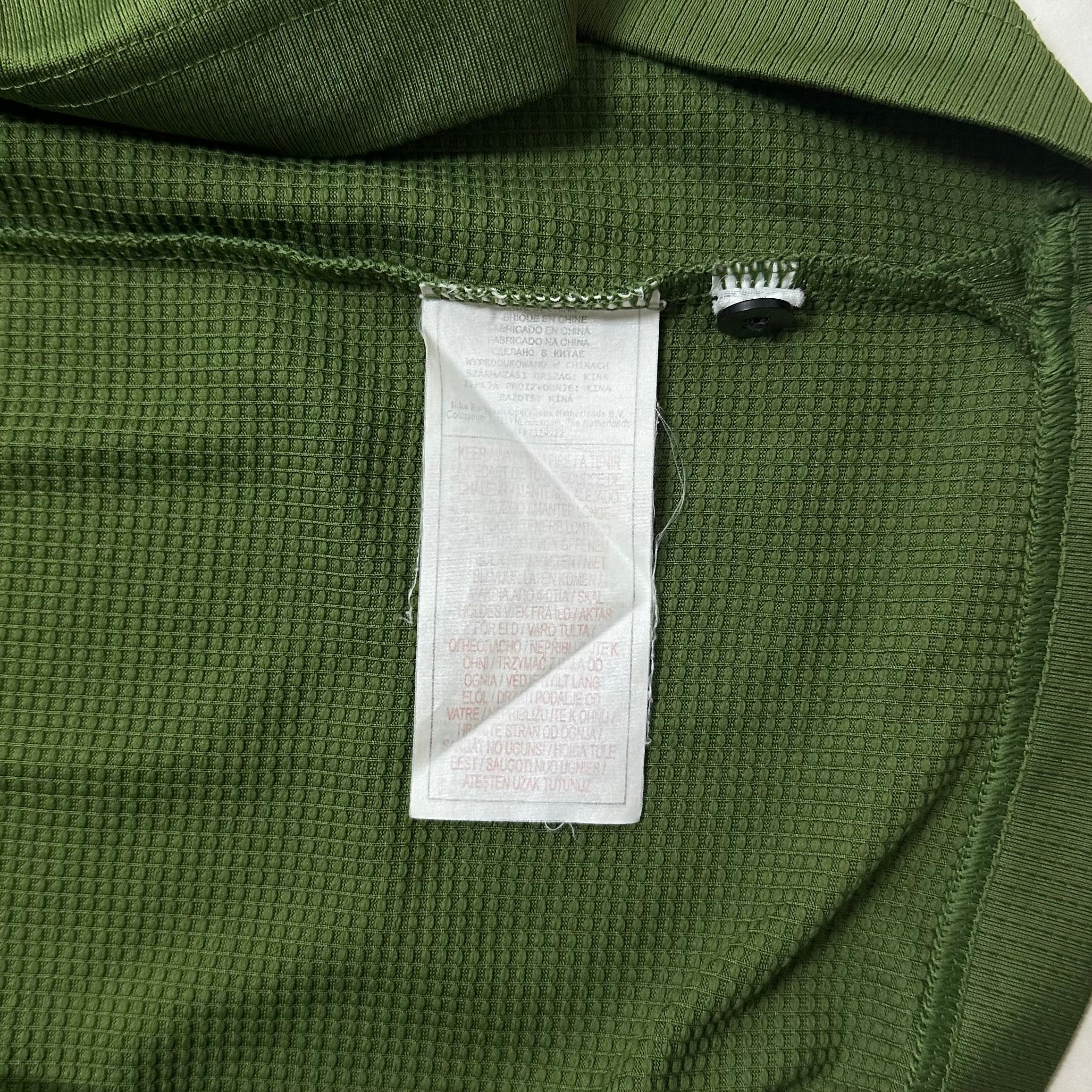 Nike Golf Sphere Dry Polo T-shirt Center Swoosh in Green (Size Large)
