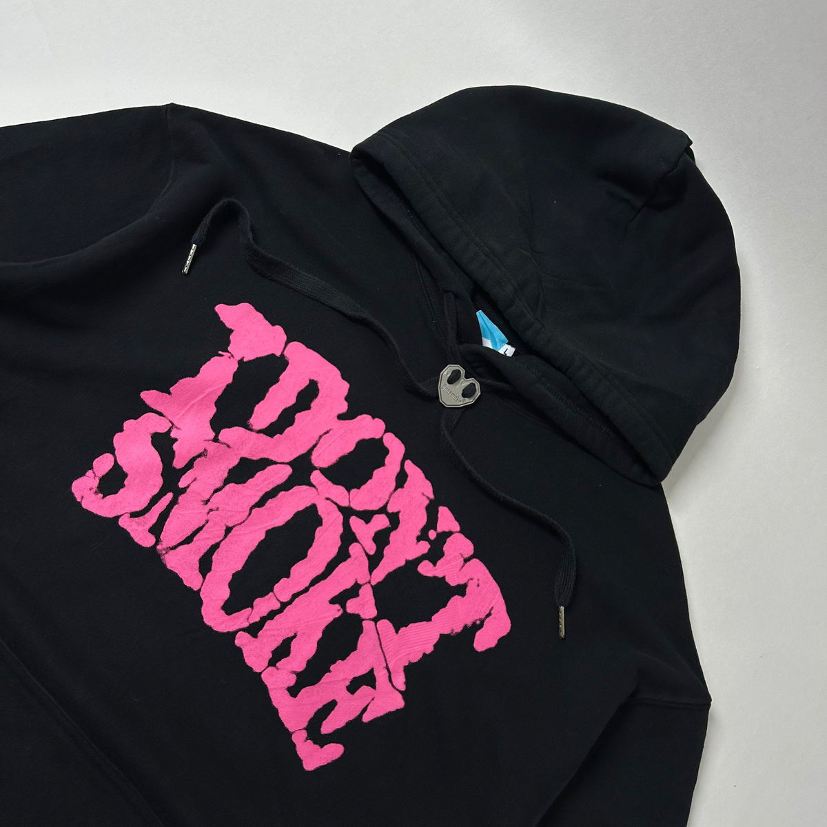 DONSMOKE “I Don’t Smoke” Hoodie Jacket in Black (Size Large) — SOLD