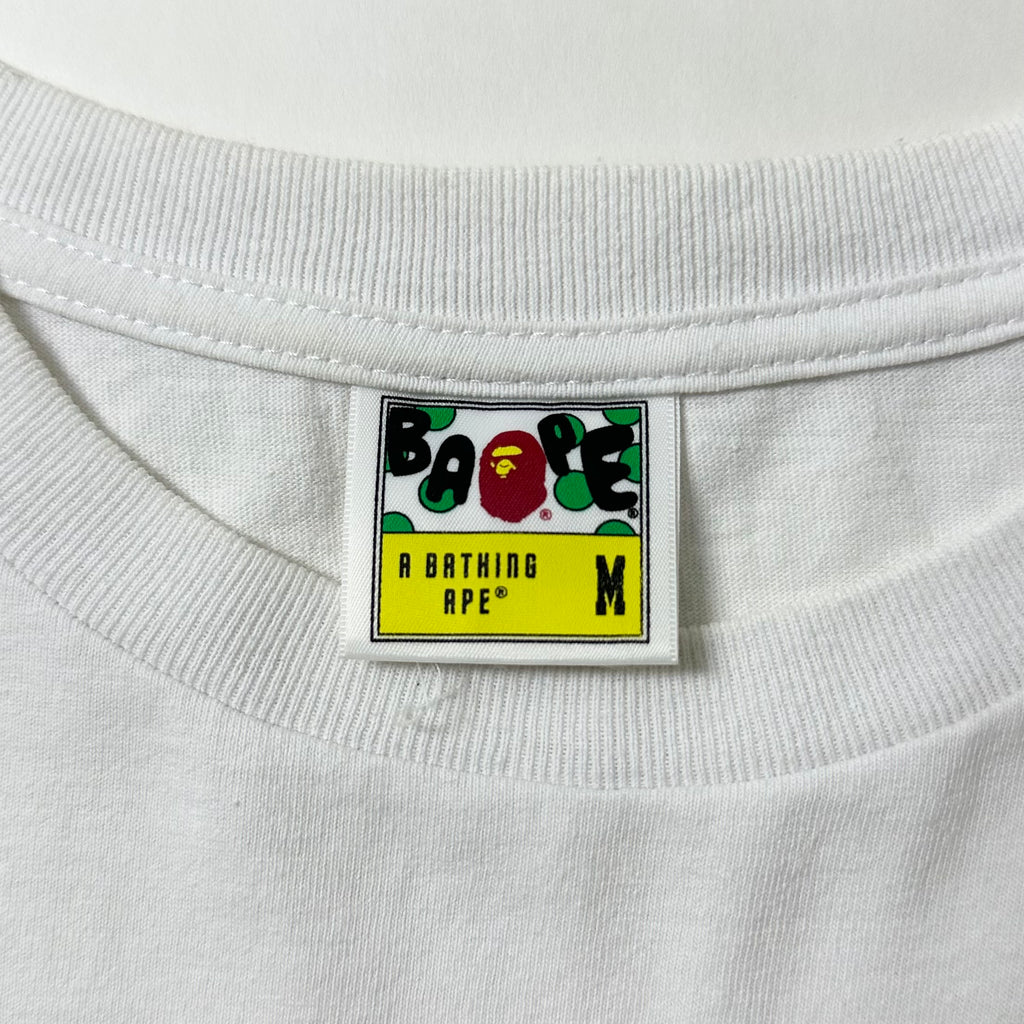 BAPE Shark T-Shirt in White (Size Medium)