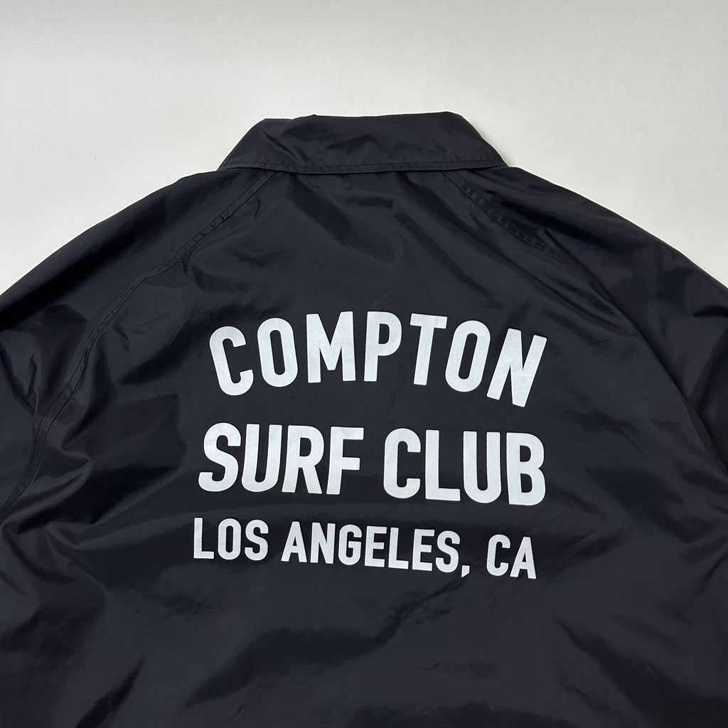 Matix Coach Jacket from the Compton Surf Club Collection Black Medium (Fits Large)