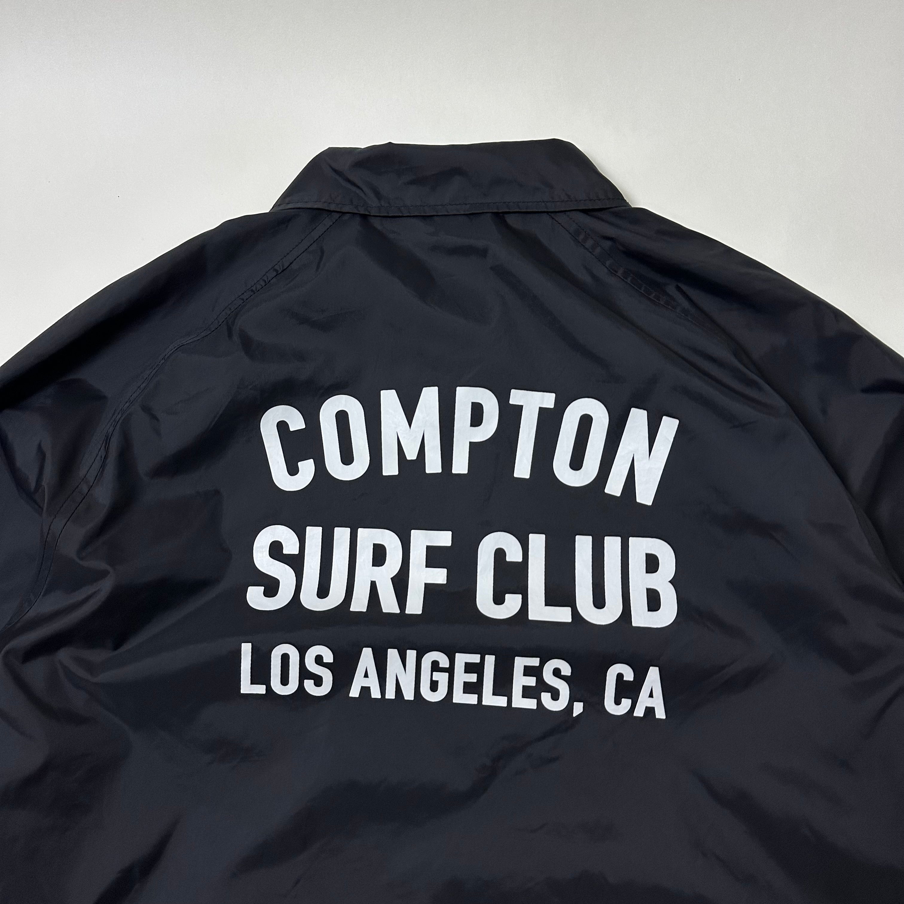 Matix Coach Jacket from the Compton Surf Club Collection Black Medium (Fits Large)