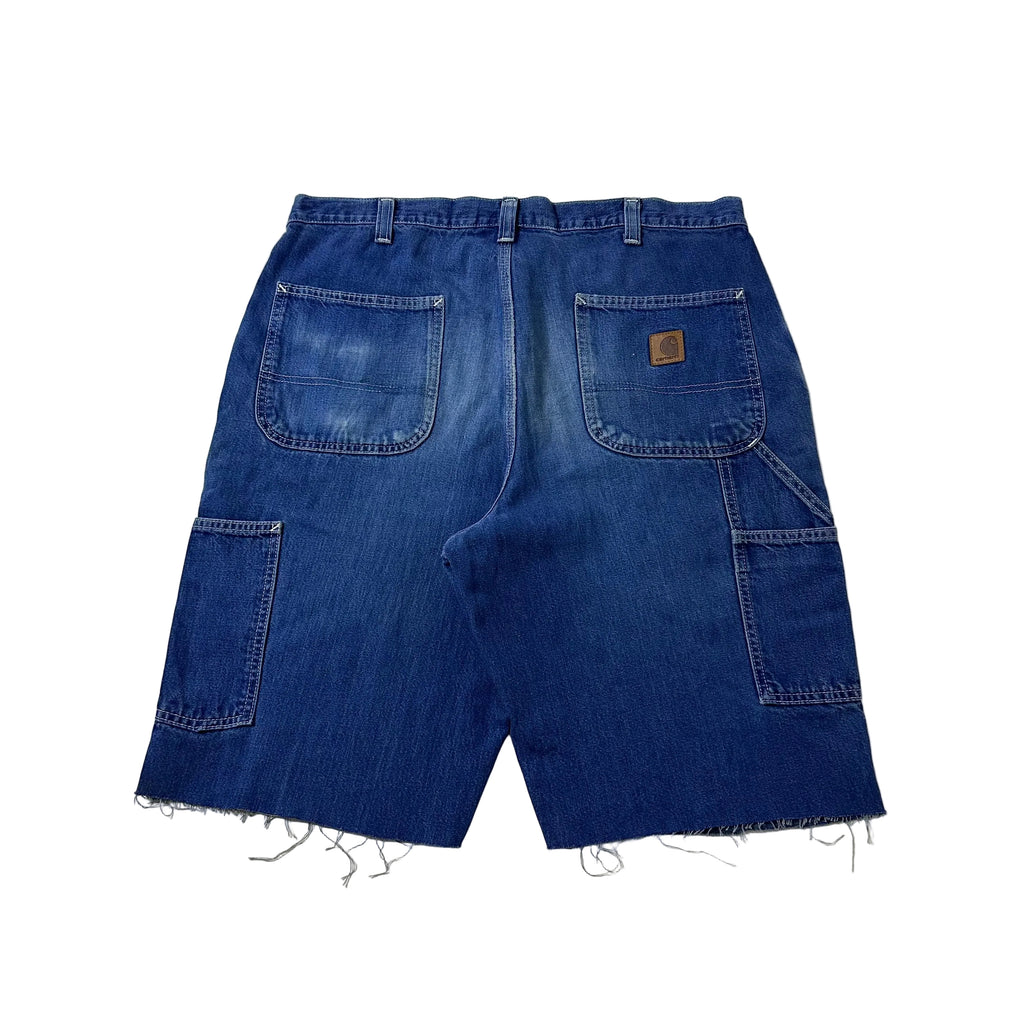 Carhartt Denim Carpenter Jorts (Size 34-36) Cutted Pants into Shorts