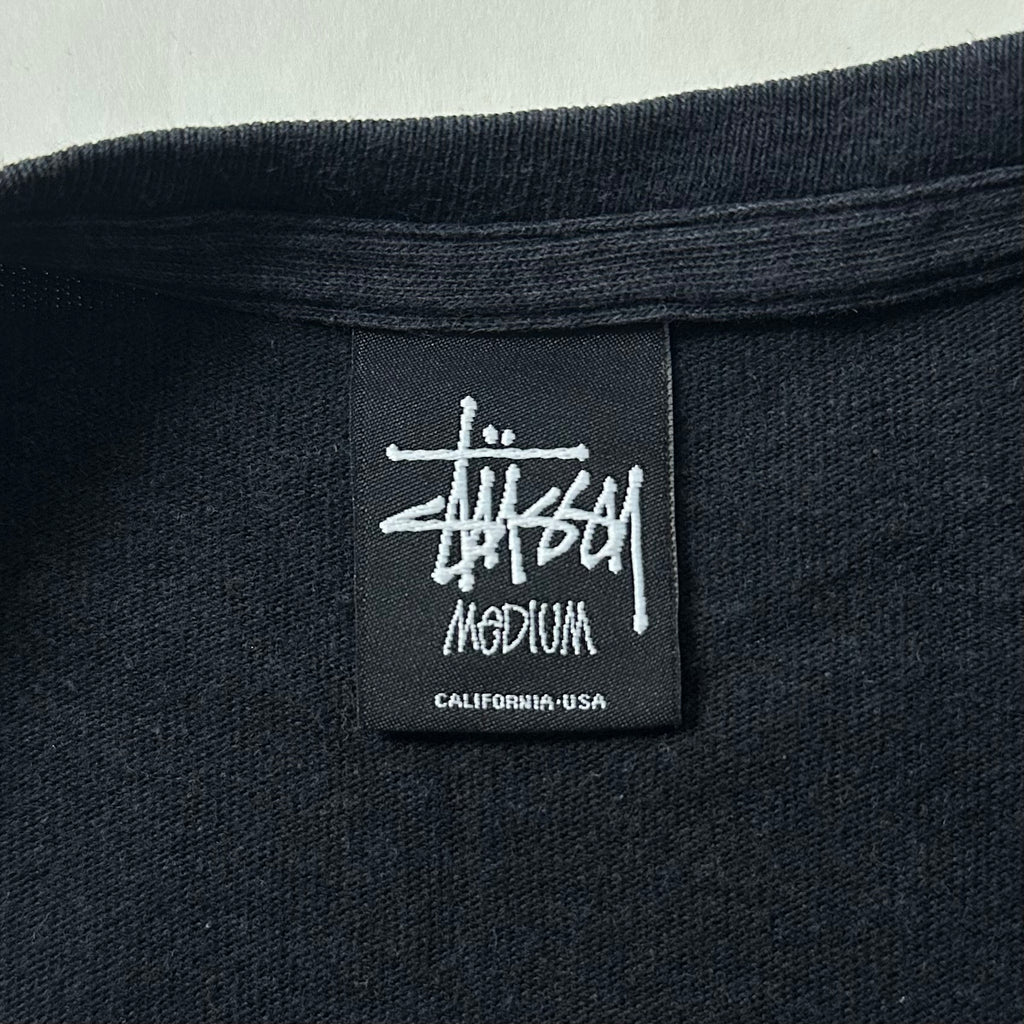 Stussy Basic Logo T-Shirt in Black (Size Medium)